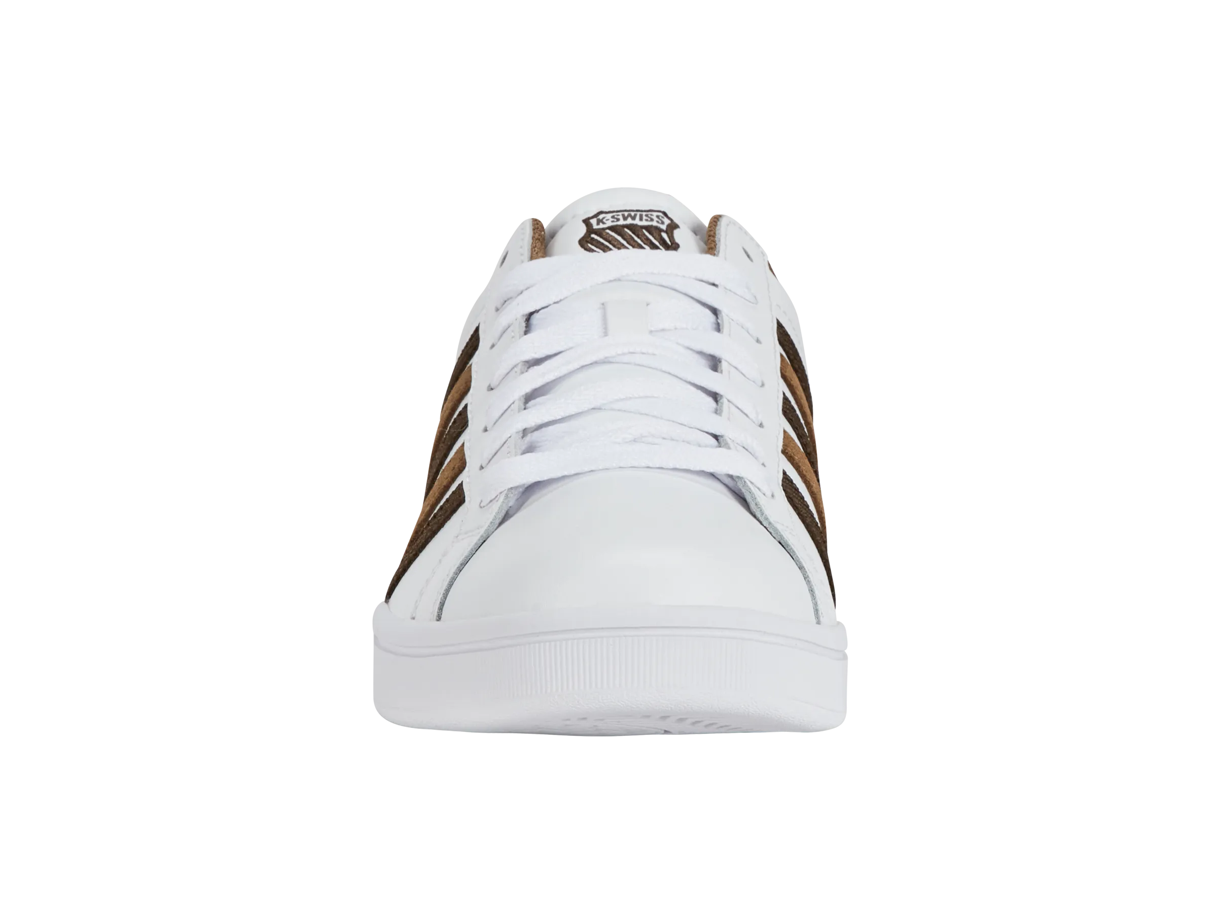 07011-919-M | COURT TIEBREAK | WHITE/TOASTED COCONUT/CHOCOLATE BROWN Performance Tuned Sole