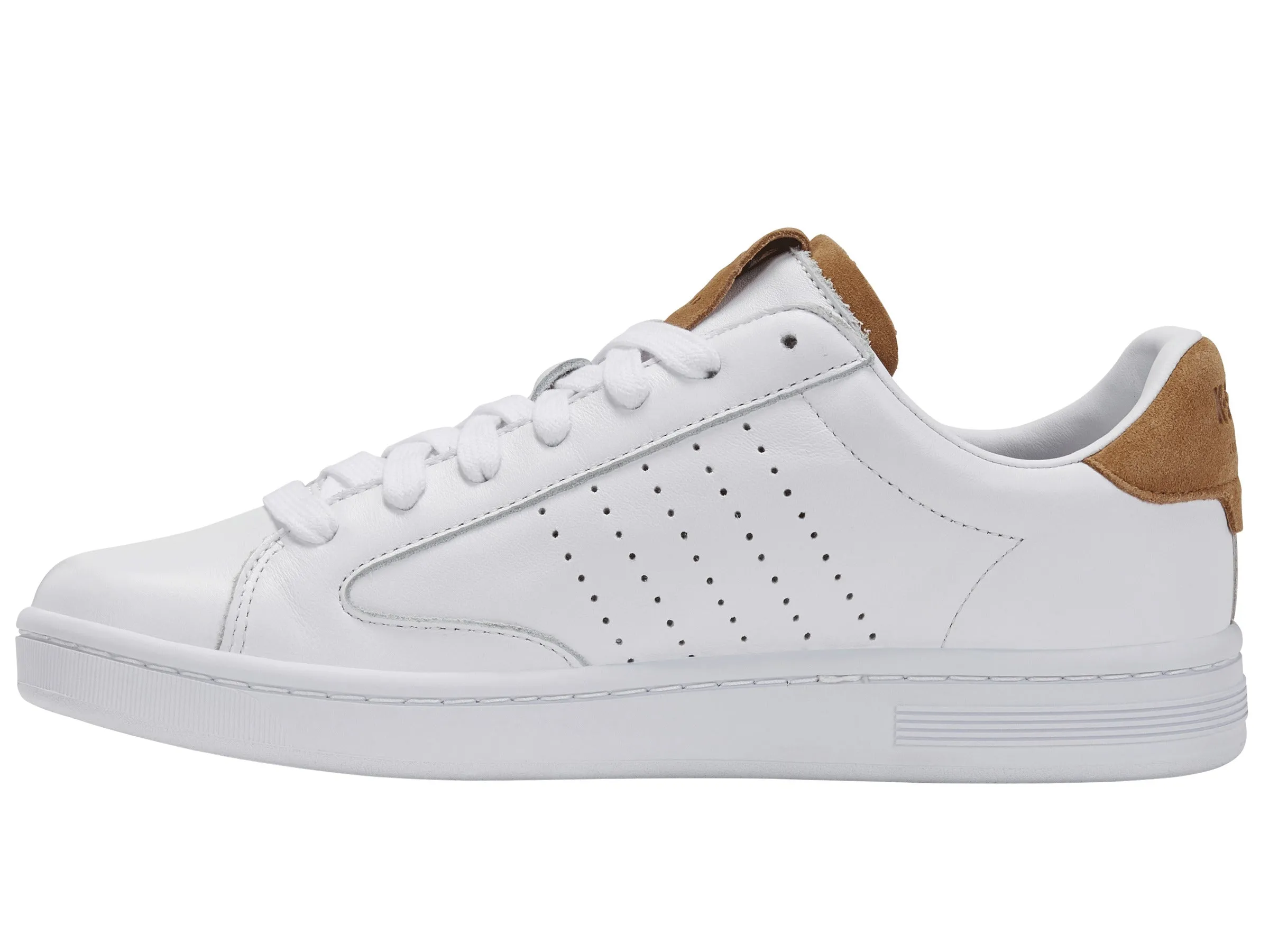 07263-987-M | LOZAN KLUB LTH | WHT/WHT/BROWNSUGAR SD Retro-inspired cushioning
