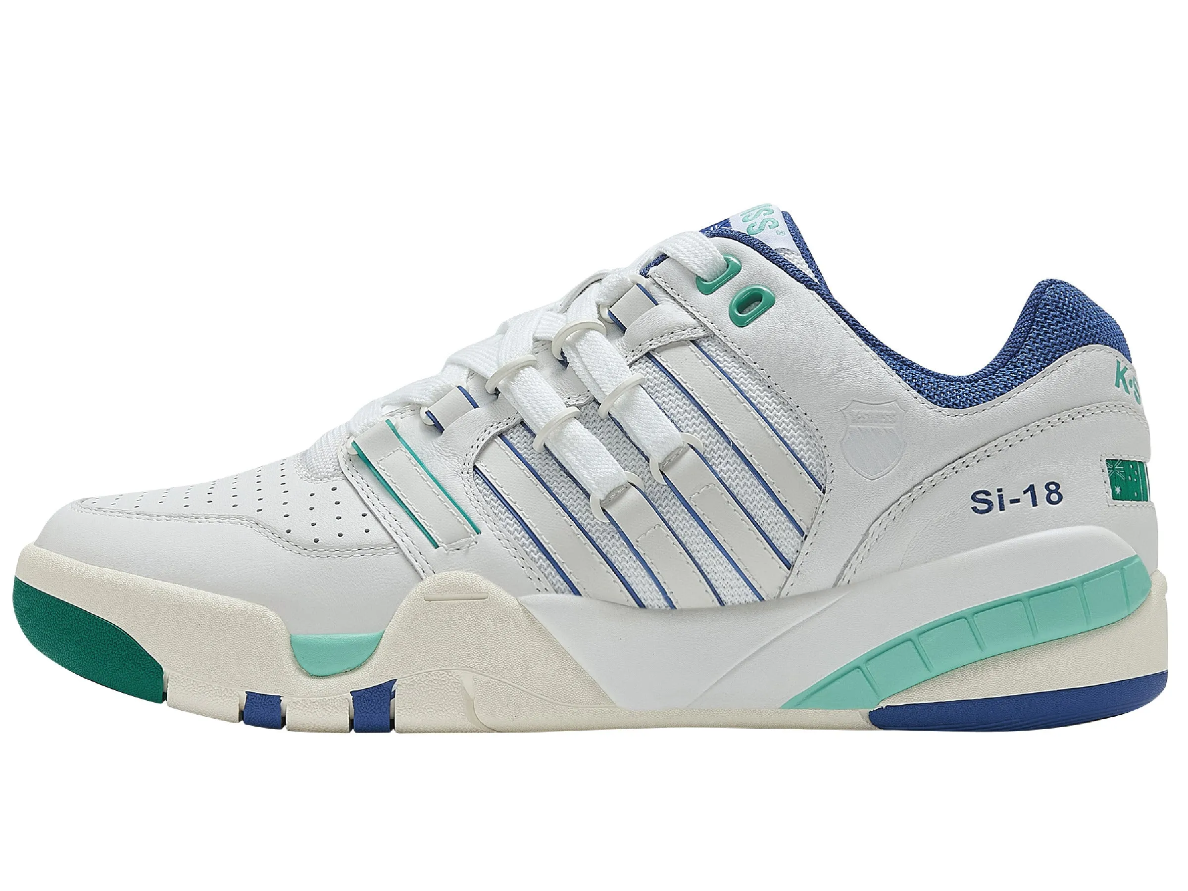 09280-108-M | SI-18 | WHITE/GREEN All-around silhouette Quick Outfits