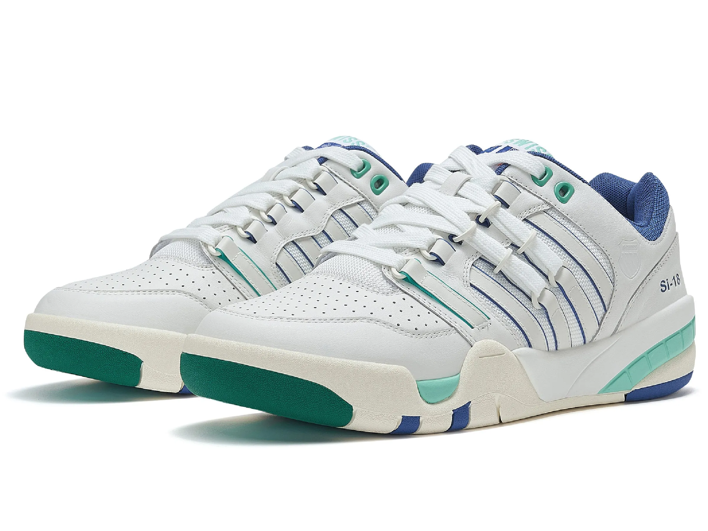 09280-108-M | SI-18 | WHITE/GREEN Comfort Edge