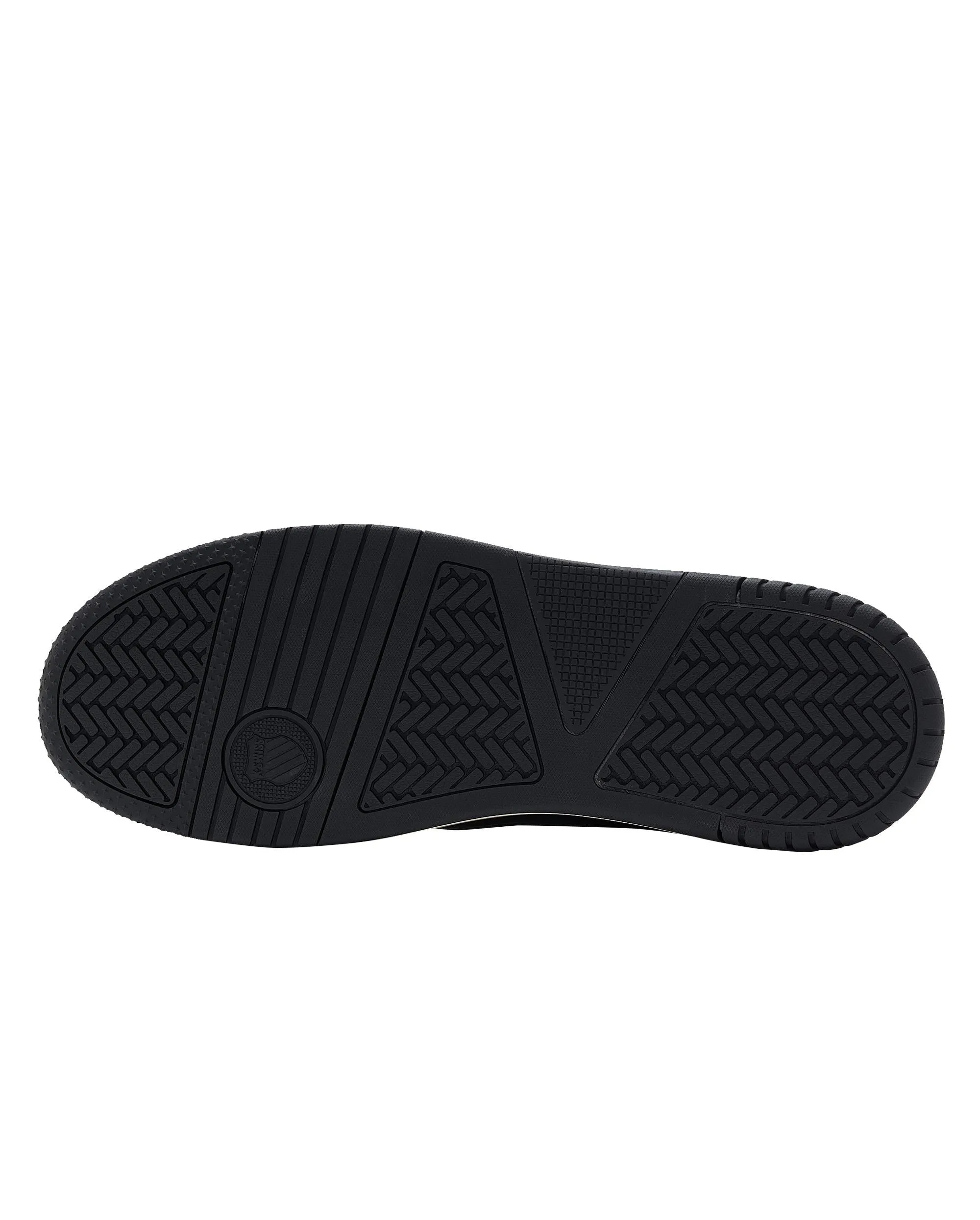 09352-102-M | MEN'S GRANCOURT LEATHER SNEAKERS | WHITE/BLACK Zero Bulk Weight