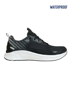 09458-019-M | MEN'S PROTO TRAINER WATERPROOF SNEAKERS | BLACK/DSHADOW/BLC Elevated Sole