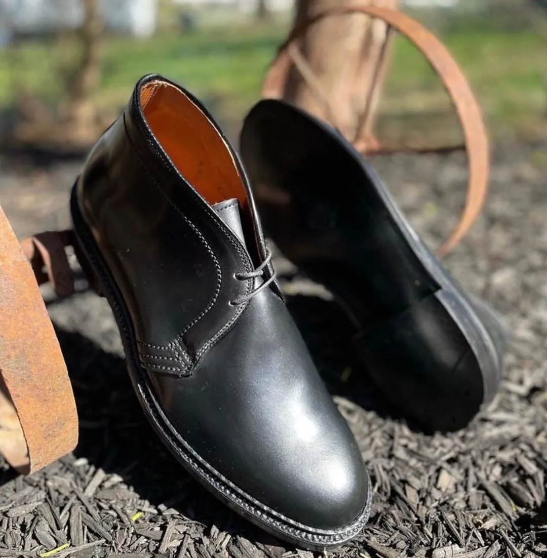 1340 - Chukka Boot in Black Shell Cordovan Ice Guard