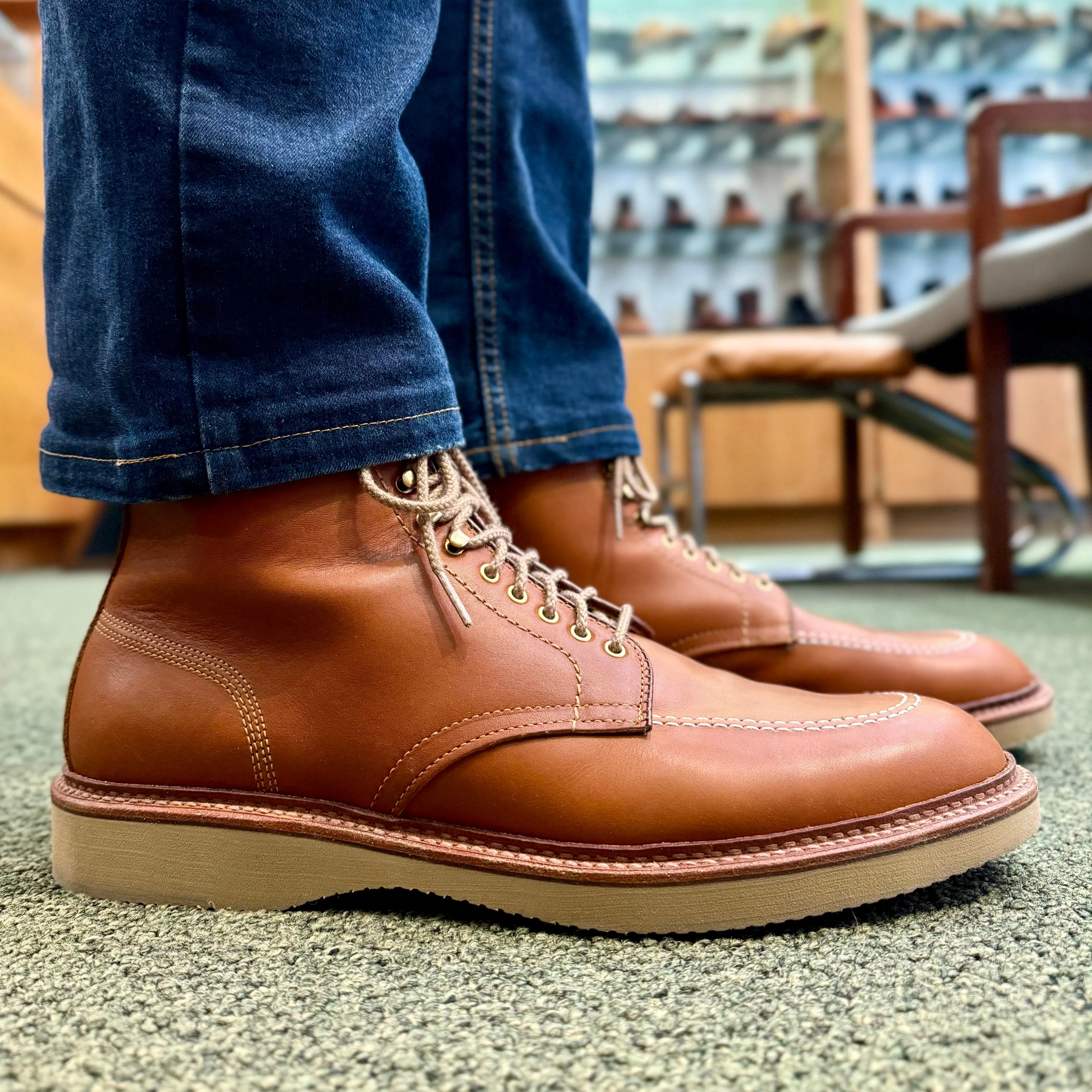 40311H - The "Sherwood" Indy Boot in Saddle Calf Lightweight Gear