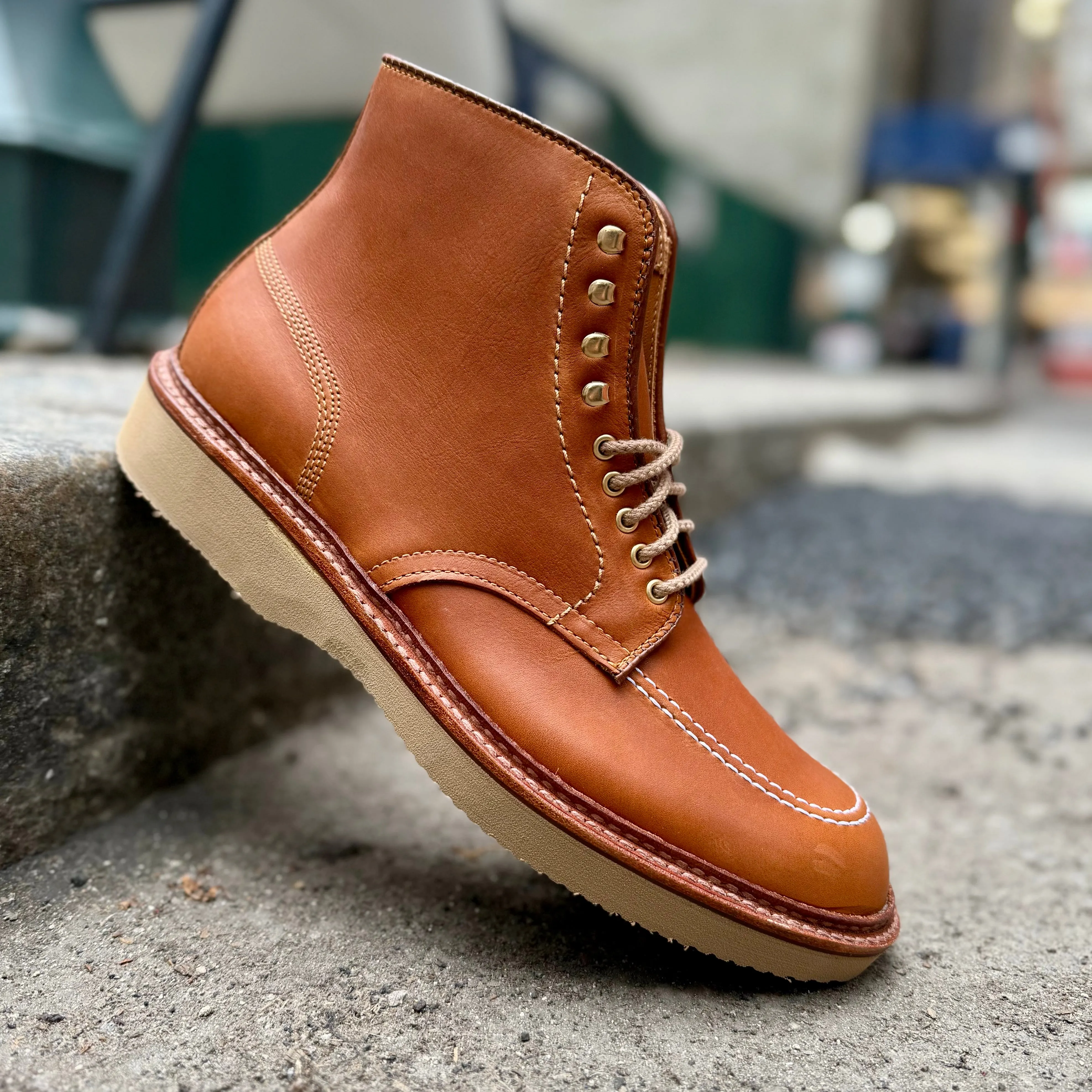 40311H - The "Sherwood" Indy Boot in Saddle Calf Lightweight Gear