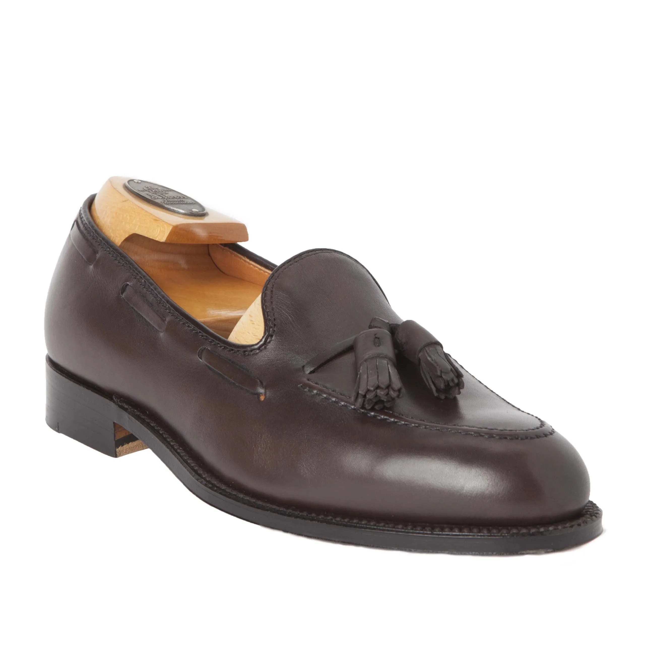 561 - Tassel Loafer in Brown Calskin Soft Classic Step