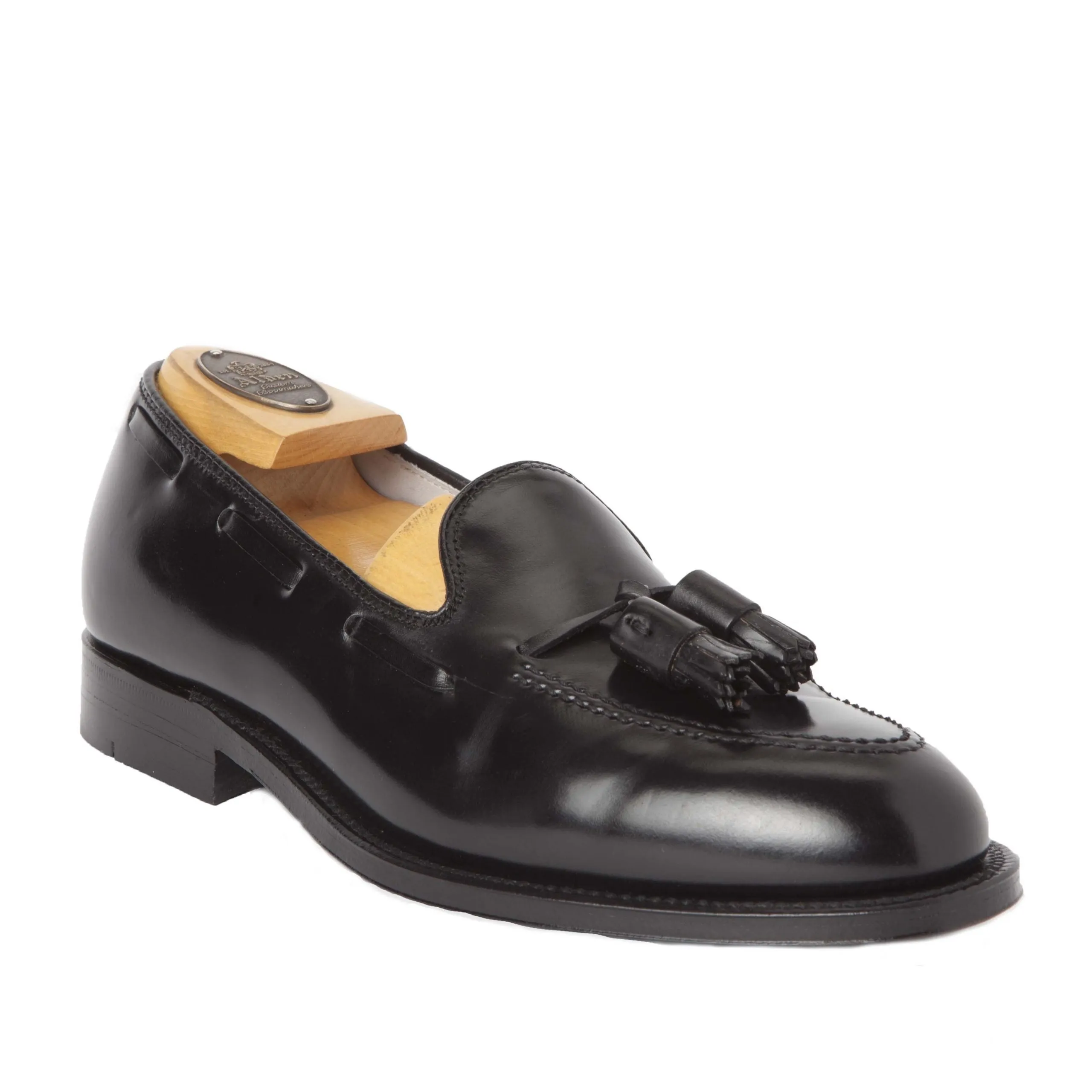 664 - Tassel Loafer in Black Shell Cordovan Stylish Footwear