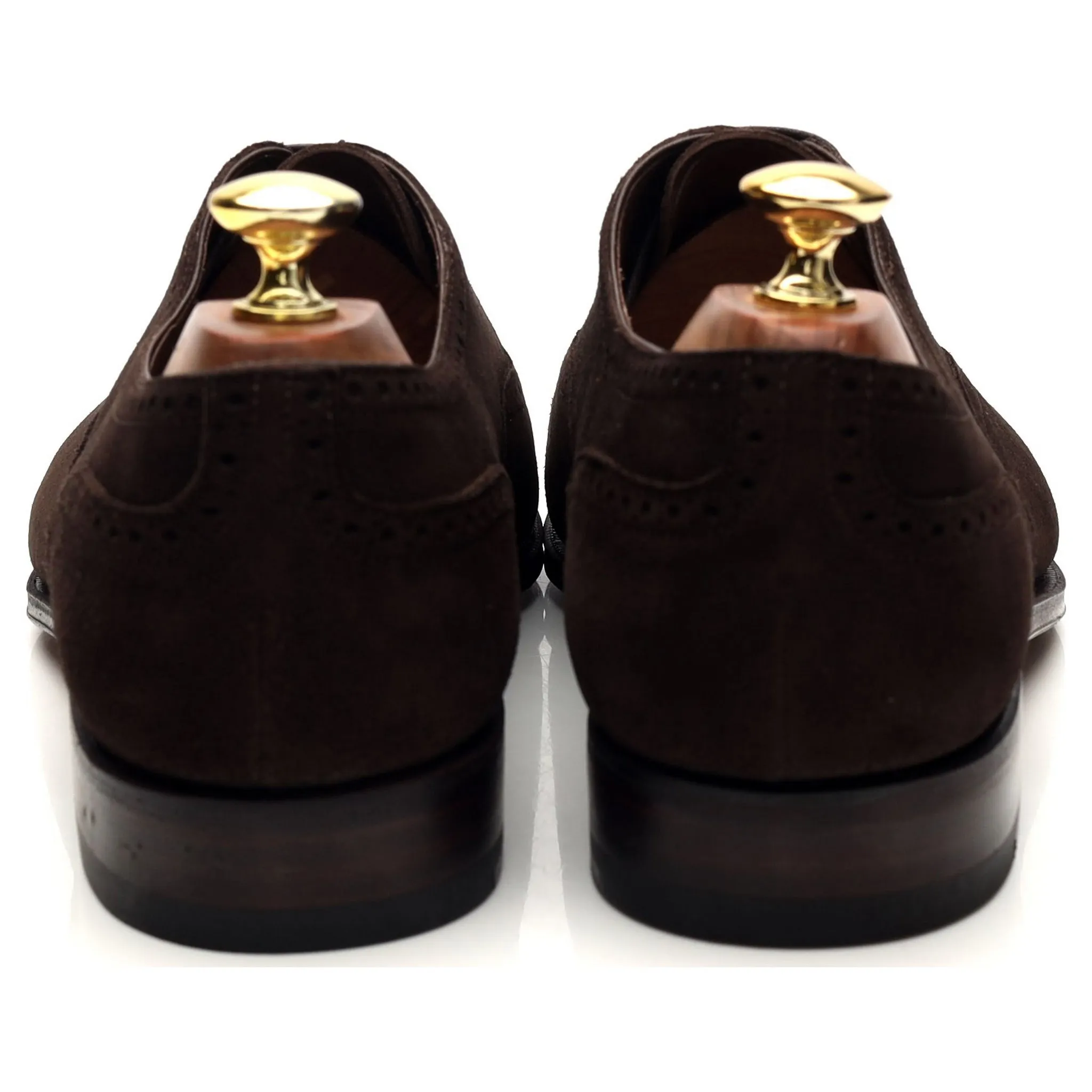'80214' Dark Brown Suede Oxford Brogues UK 7 - 10 Everyday Durability