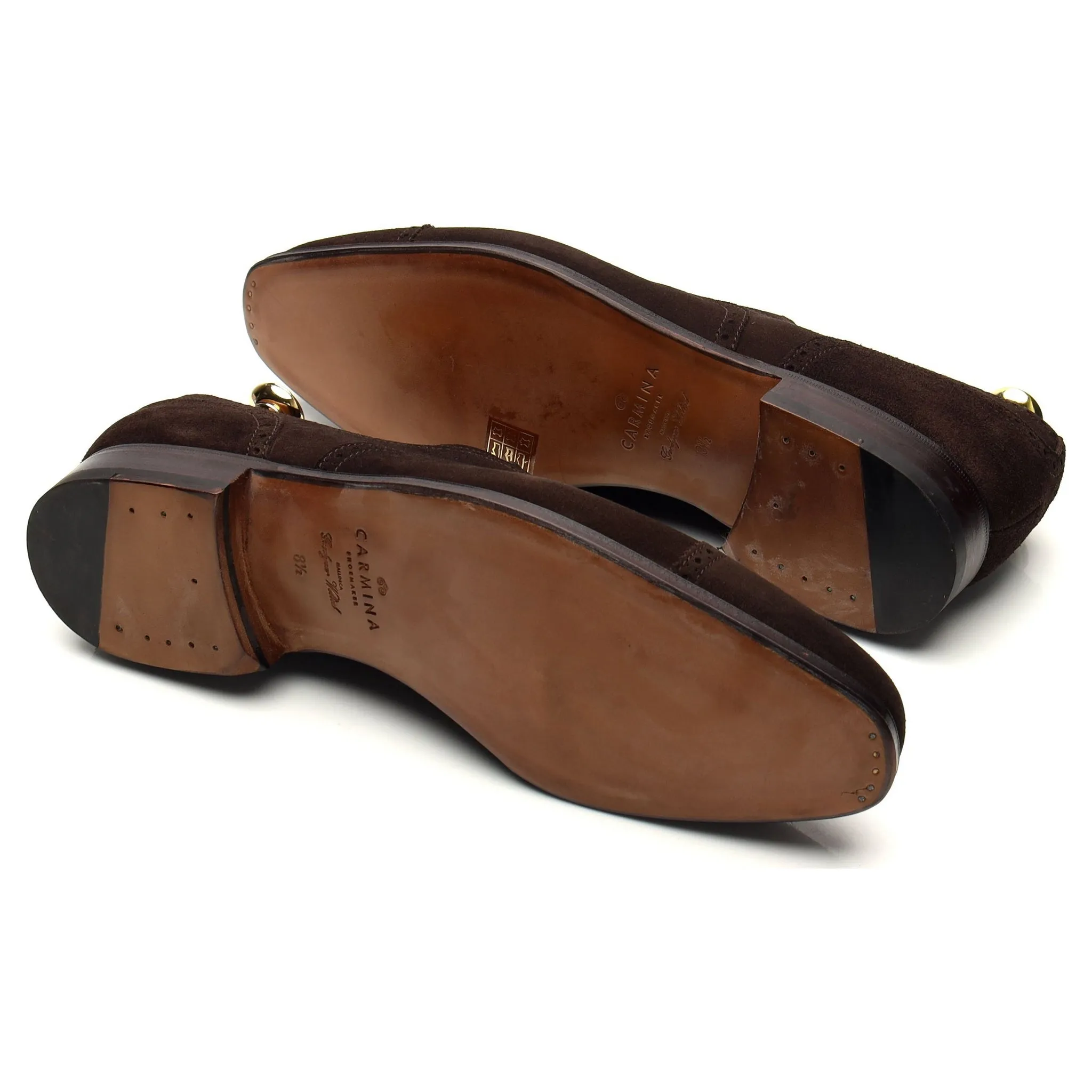 '80214' Dark Brown Suede Oxford Brogues UK 7 - 10 Everyday Durability