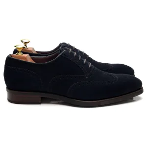 Comfort Step On '813' Navy Blue Suede Oxford Brogues UK 8.5 - 10.5