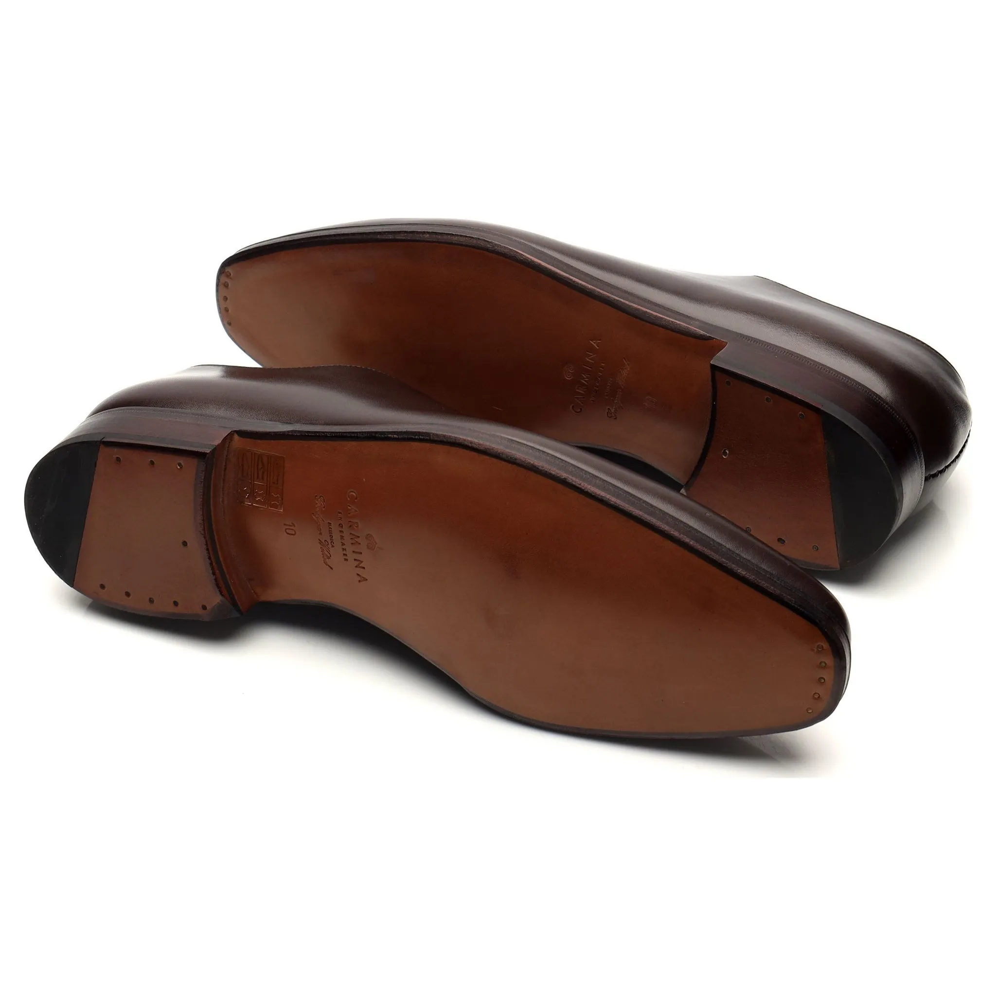 '910' Dark Brown Leather Wholecut Oxford UK 8 - 11 Adaptable