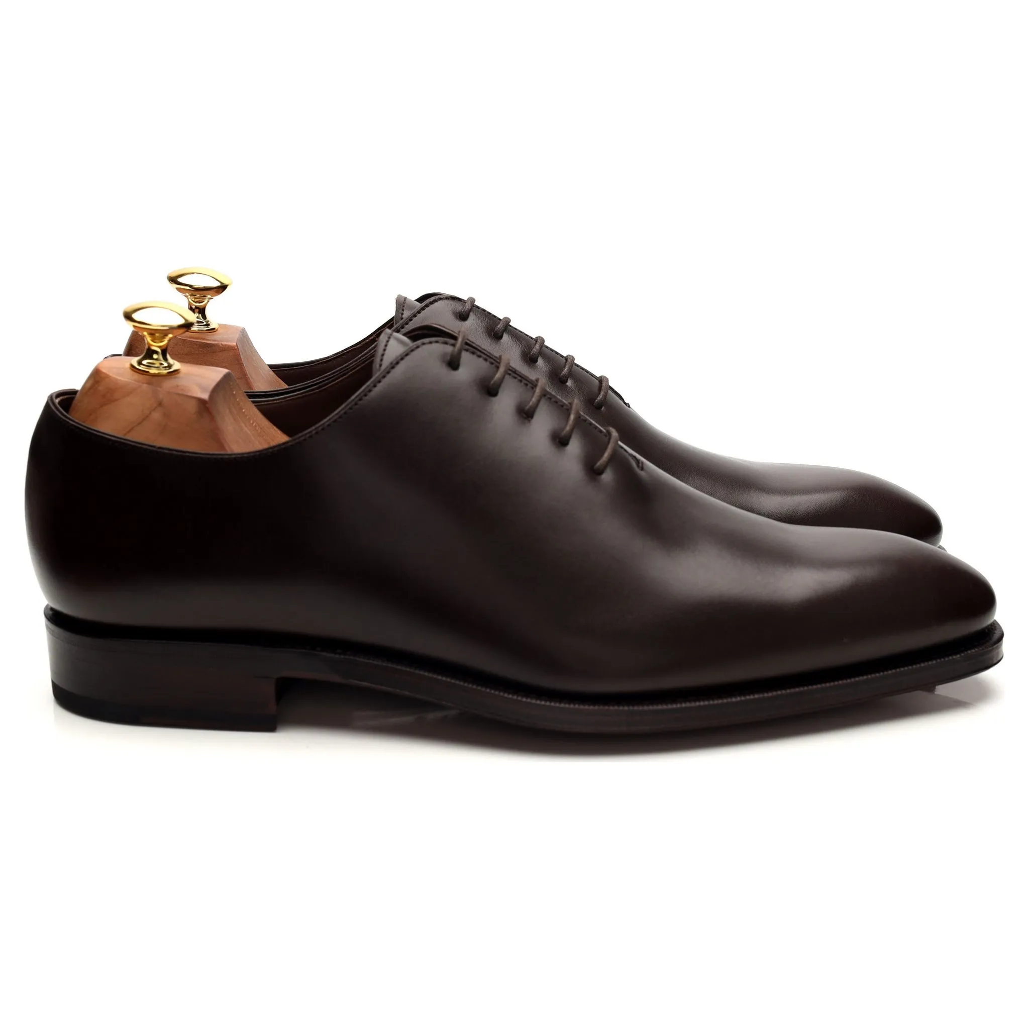 Smart Look '910' Dark Brown Leather Wholecut Oxford UK 8 - 11