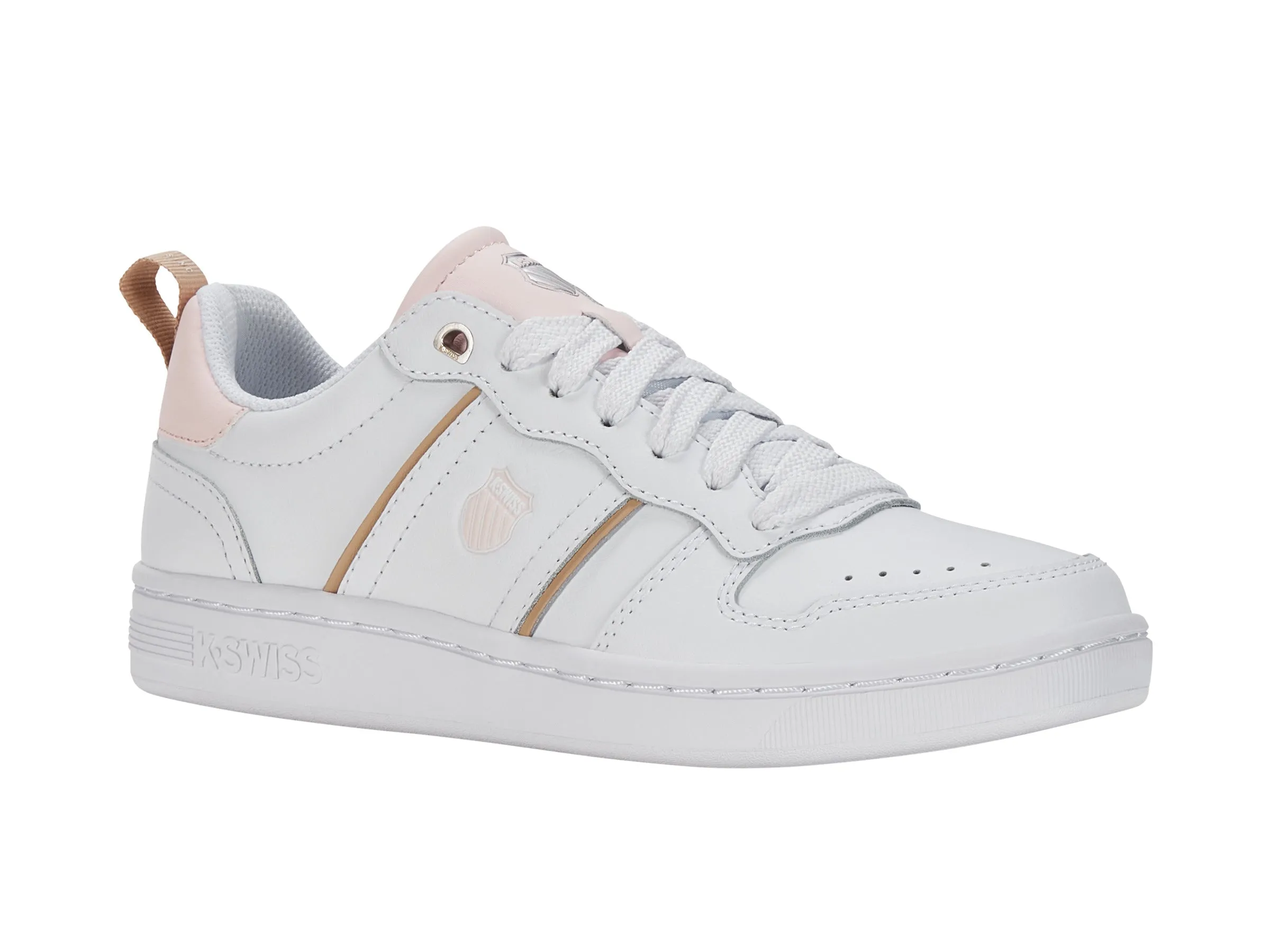 98903-191-M | LOZAN MATCH LTH | WHITE/HEAVENLY PINK/IRISH CREAM Statement Piece
