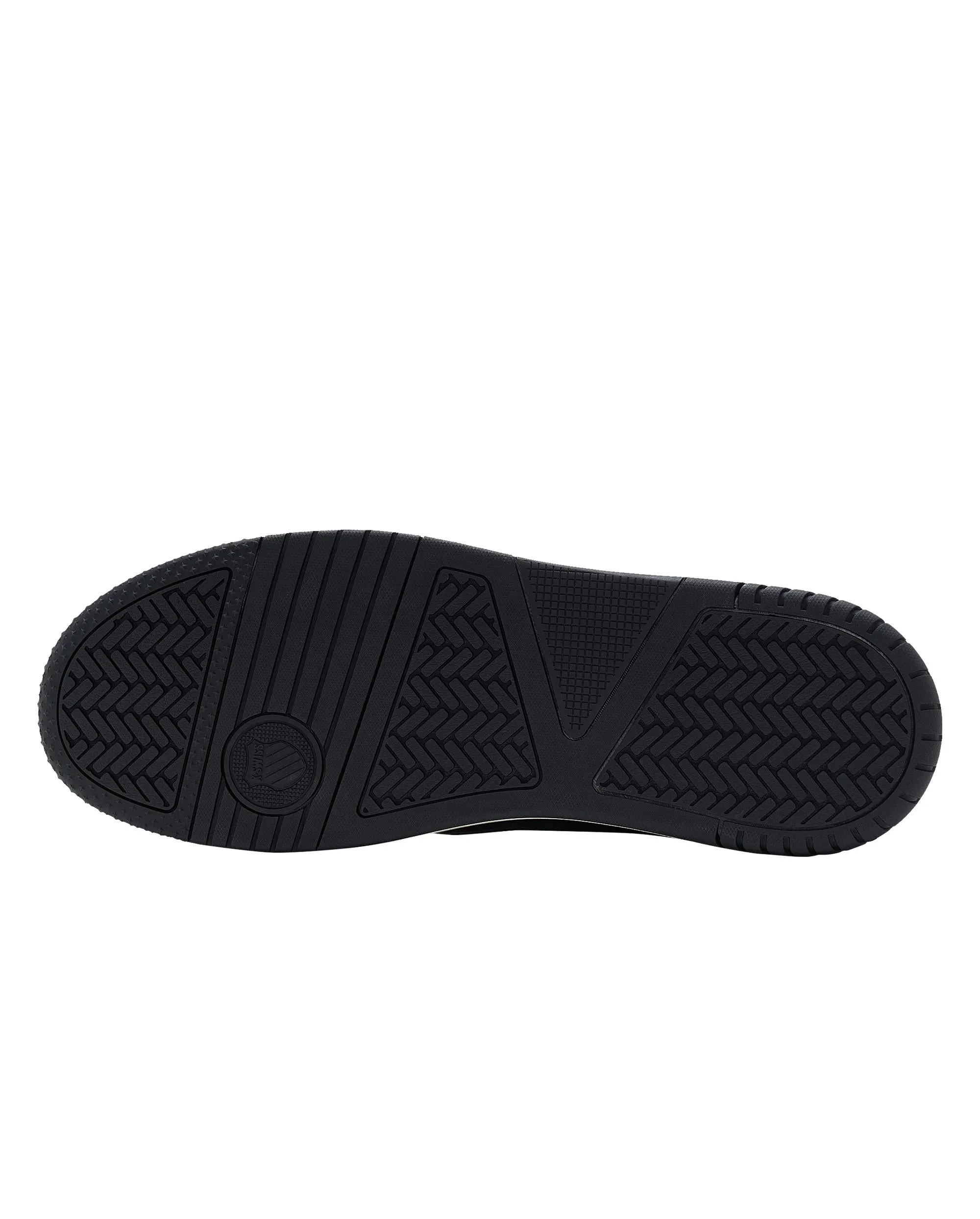 99352-109-M | WOMEN'S GRANCOURT LEATHER SNEAKERS | WHITE/BLACK Padded Arch