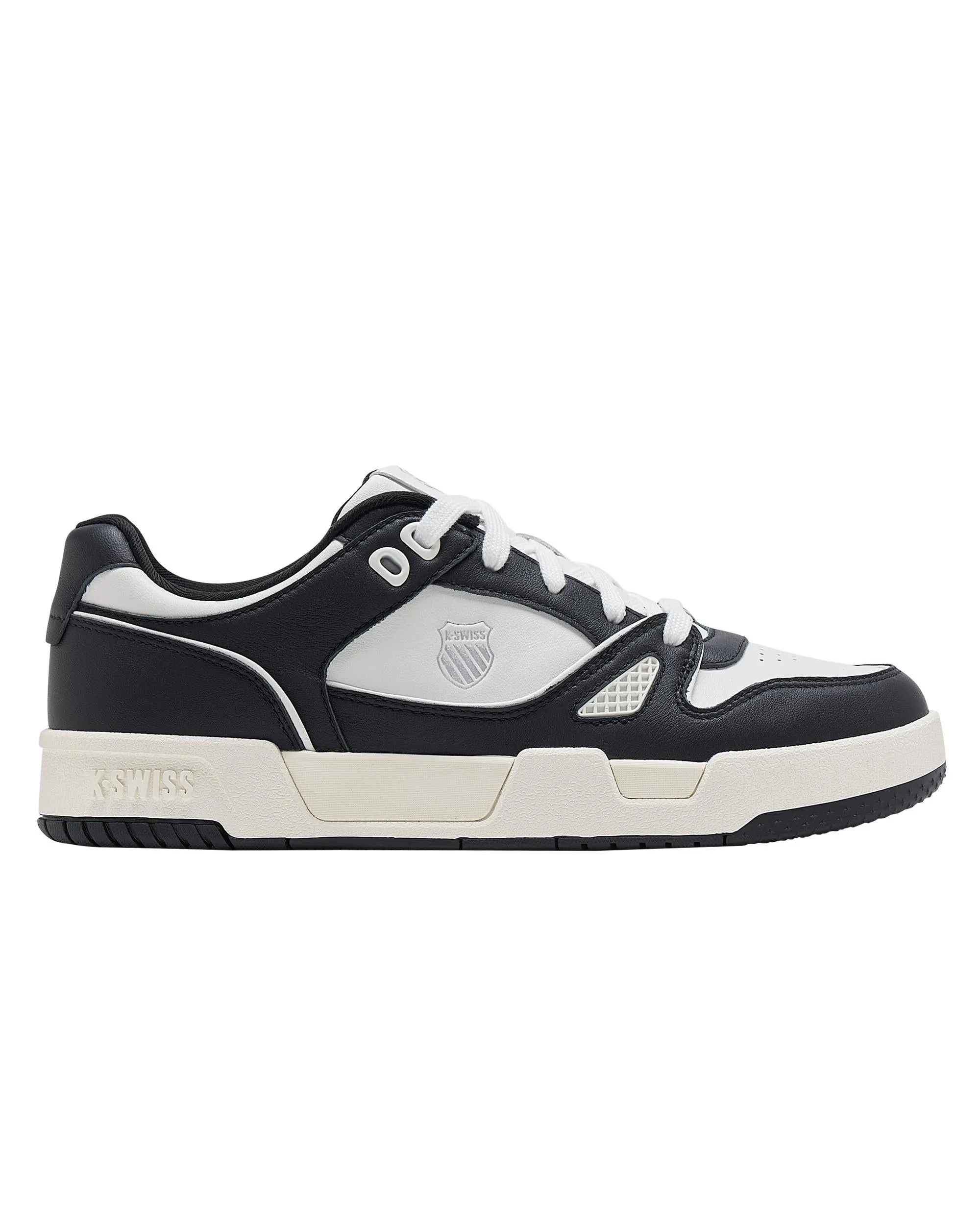 Bold flair Premium Durability 99352-109-M | WOMEN'S GRANCOURT LEATHER SNEAKERS | WHITE/BLACK