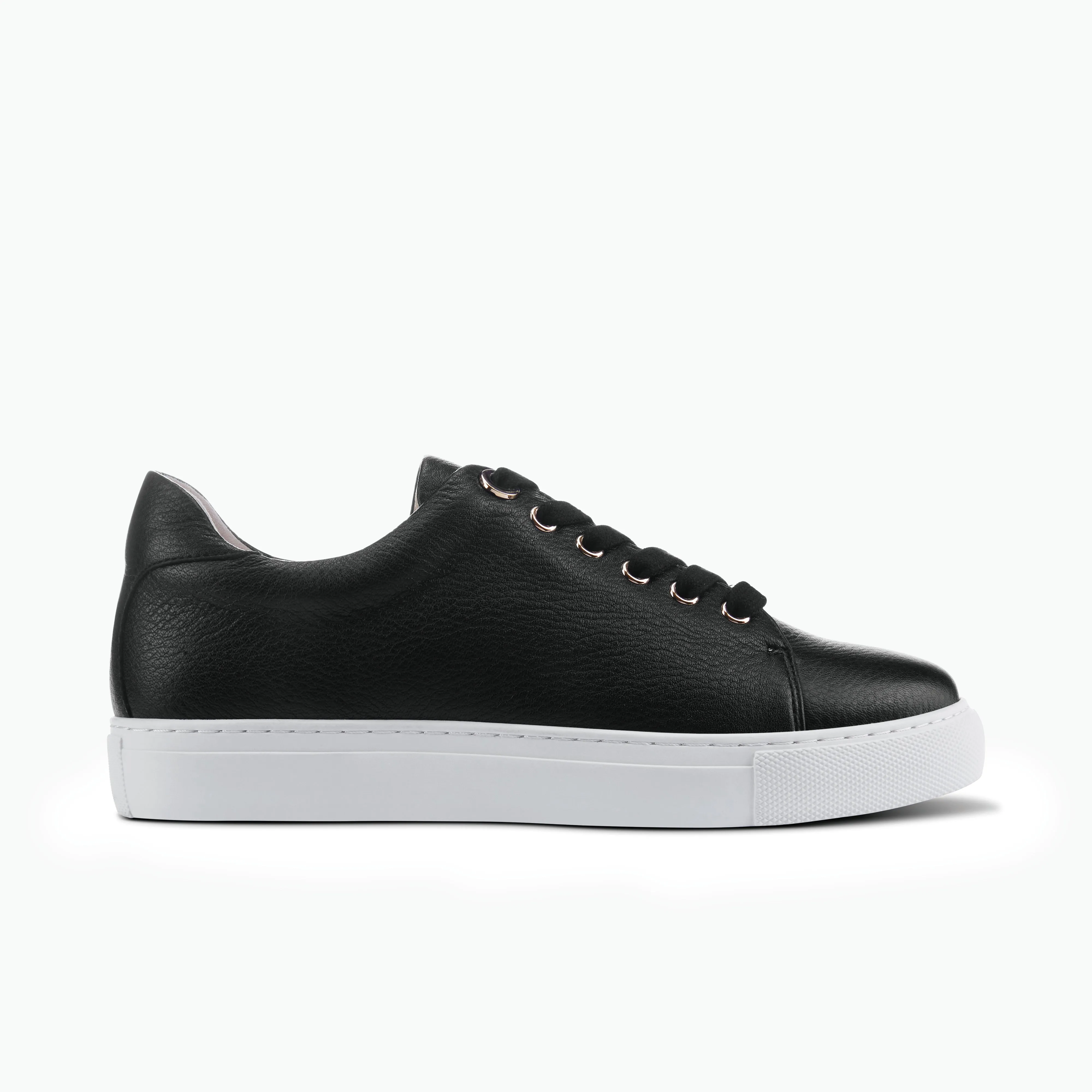 Adjustable Heels Mace Sneaker | Black pebble