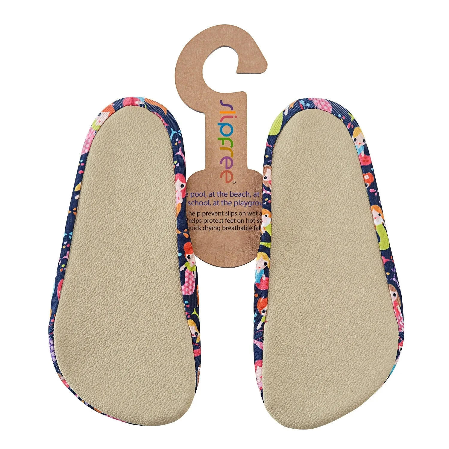Age Range Slipfree Kid's Non Slip Shoes - Mermaid Navy
