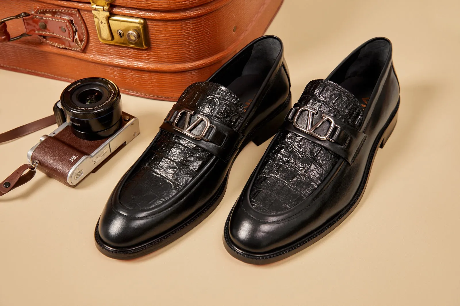 Agile-Core Amsterdam Black Bit Loafer Men Shoe