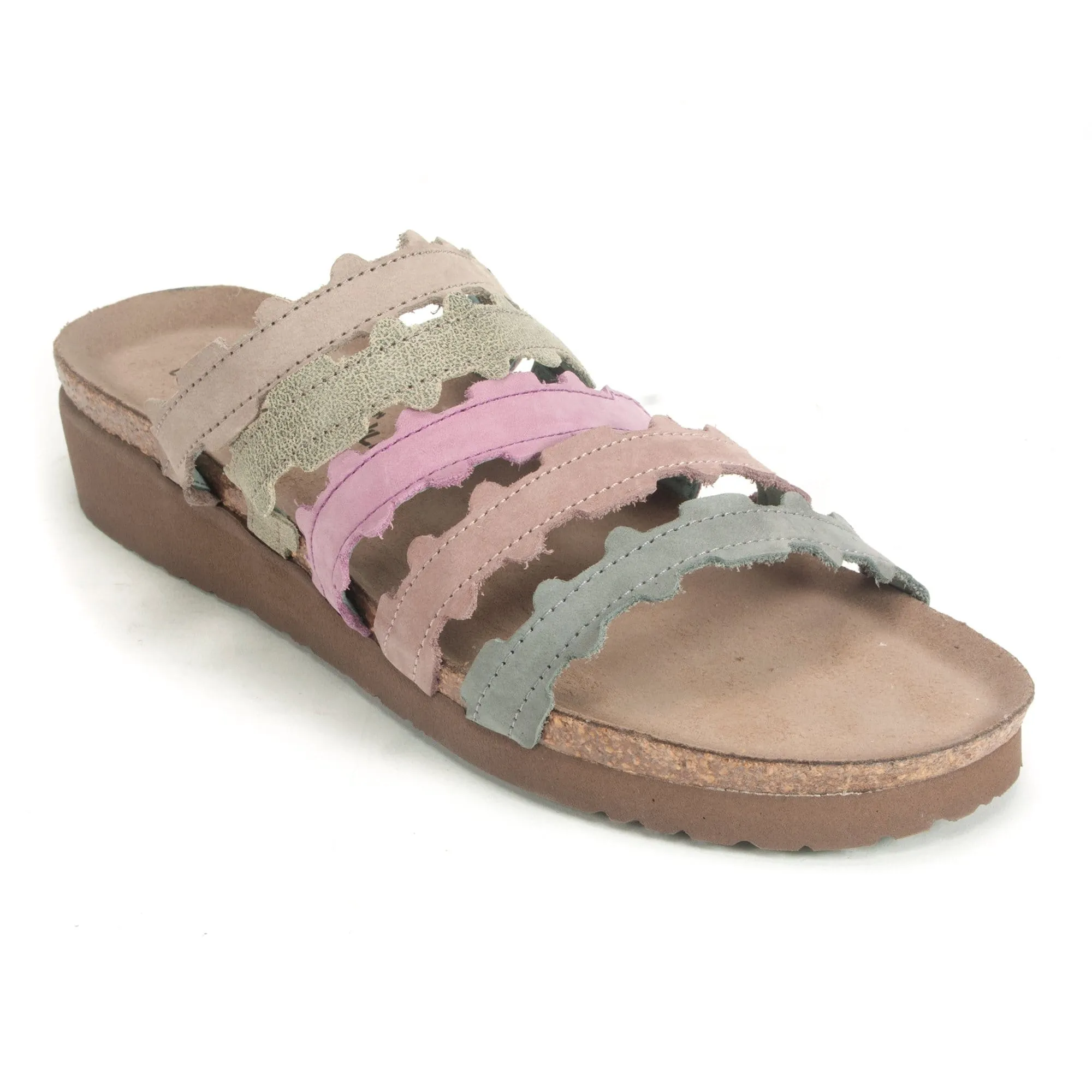 Naot Adina Sandal Womens Shoes Stone/Mauve Multi