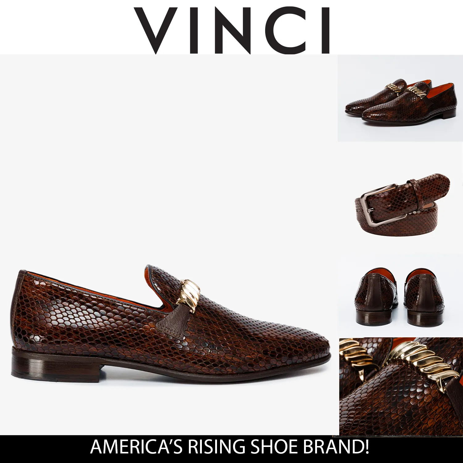 Air-Fresh The King Tan Bit Dress Loafer Men Shoe