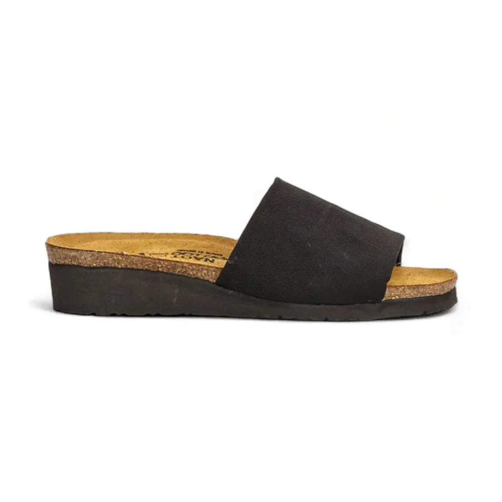 Naot Alana Sandal (4447) Womens Shoes Black Stretch