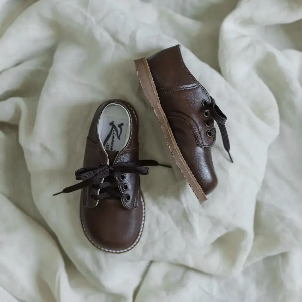 Albert Saddle - Brown/Brown Rubber Outsole