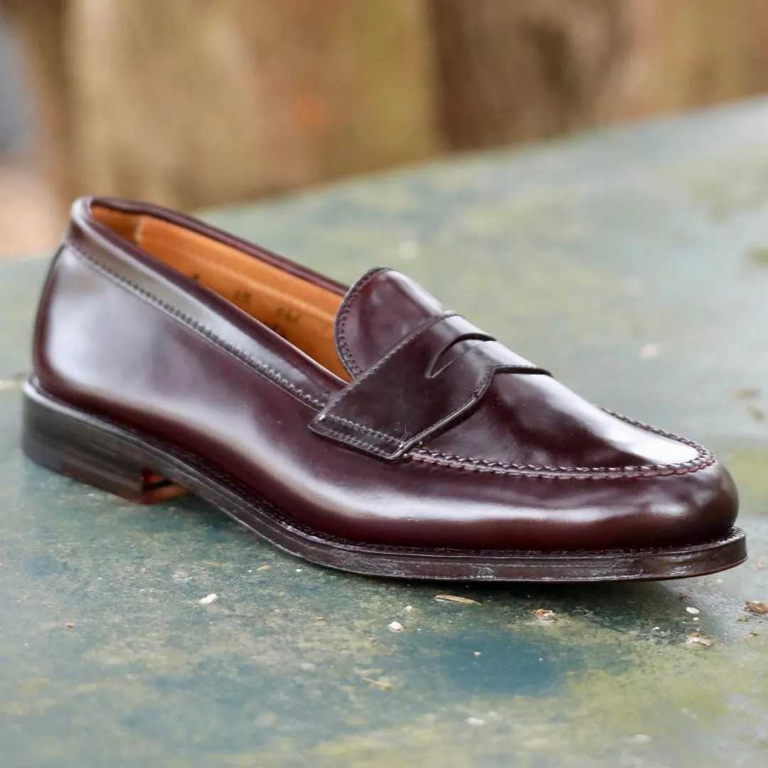 All-day Comfort Shoes 986 - Leisure Hand Sewn in Color 8 Shell Cordovan