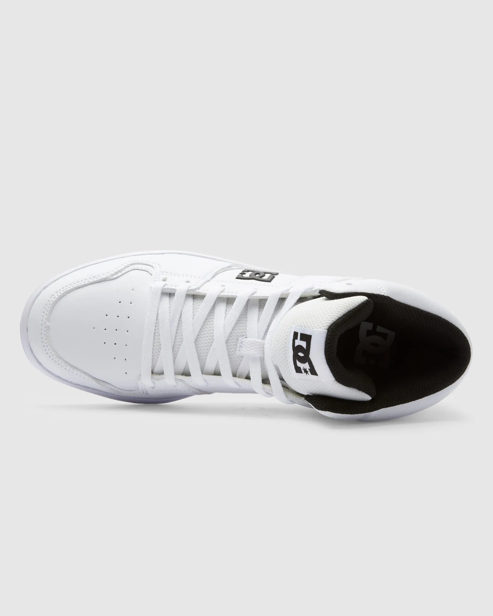 All-Season Wear Mens DC Shoes Cure High-Top Sneakers