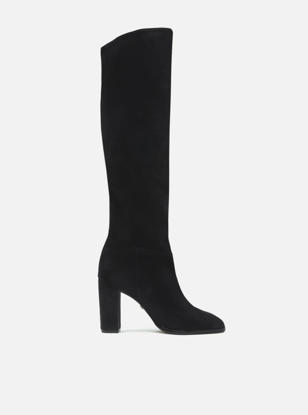 Amara Leather Block Boot Minimalist Heels Bridal Footwear