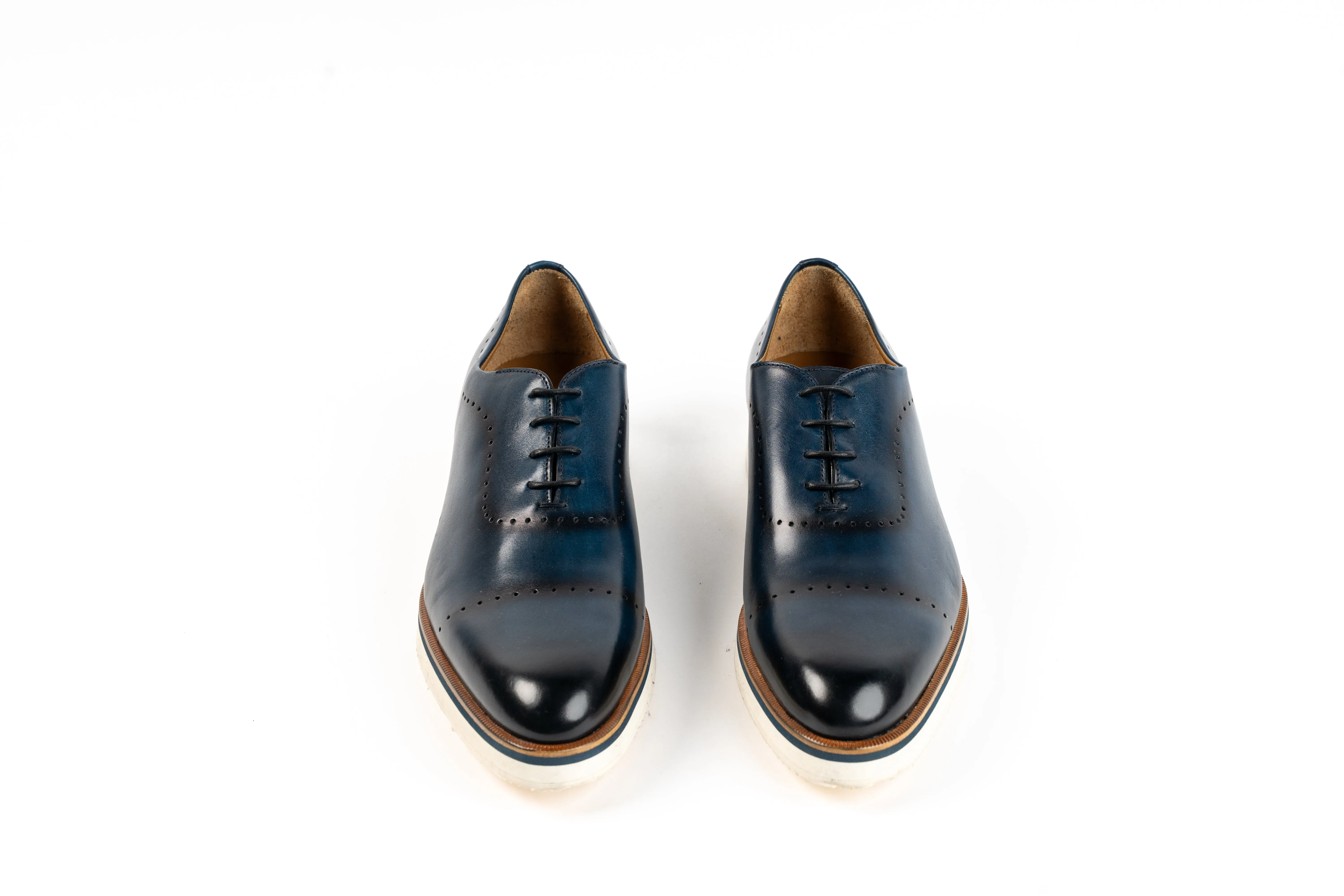 AMBERES OXFORD NAVY Clean Finish