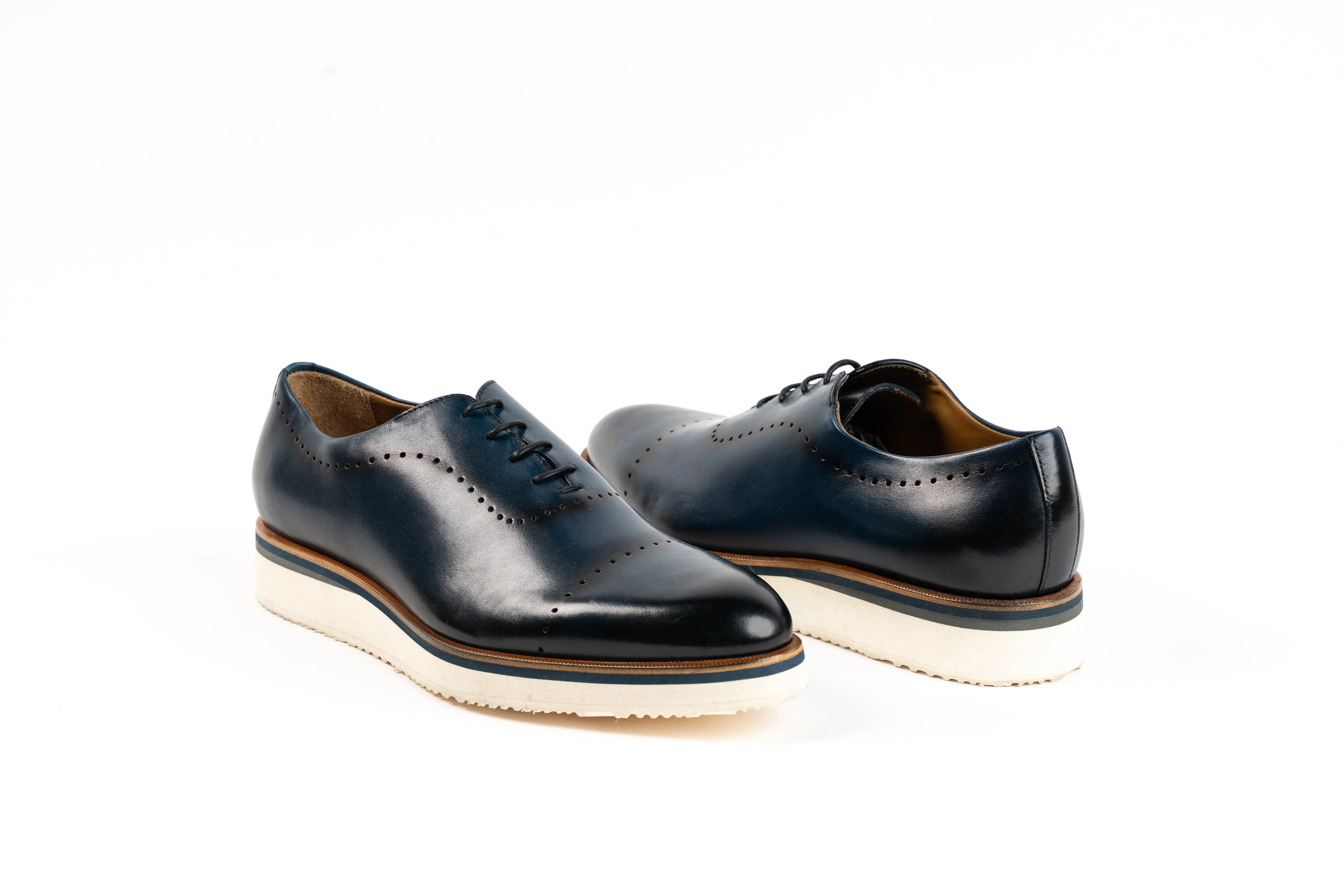 AMBERES OXFORD NAVY Clean Finish