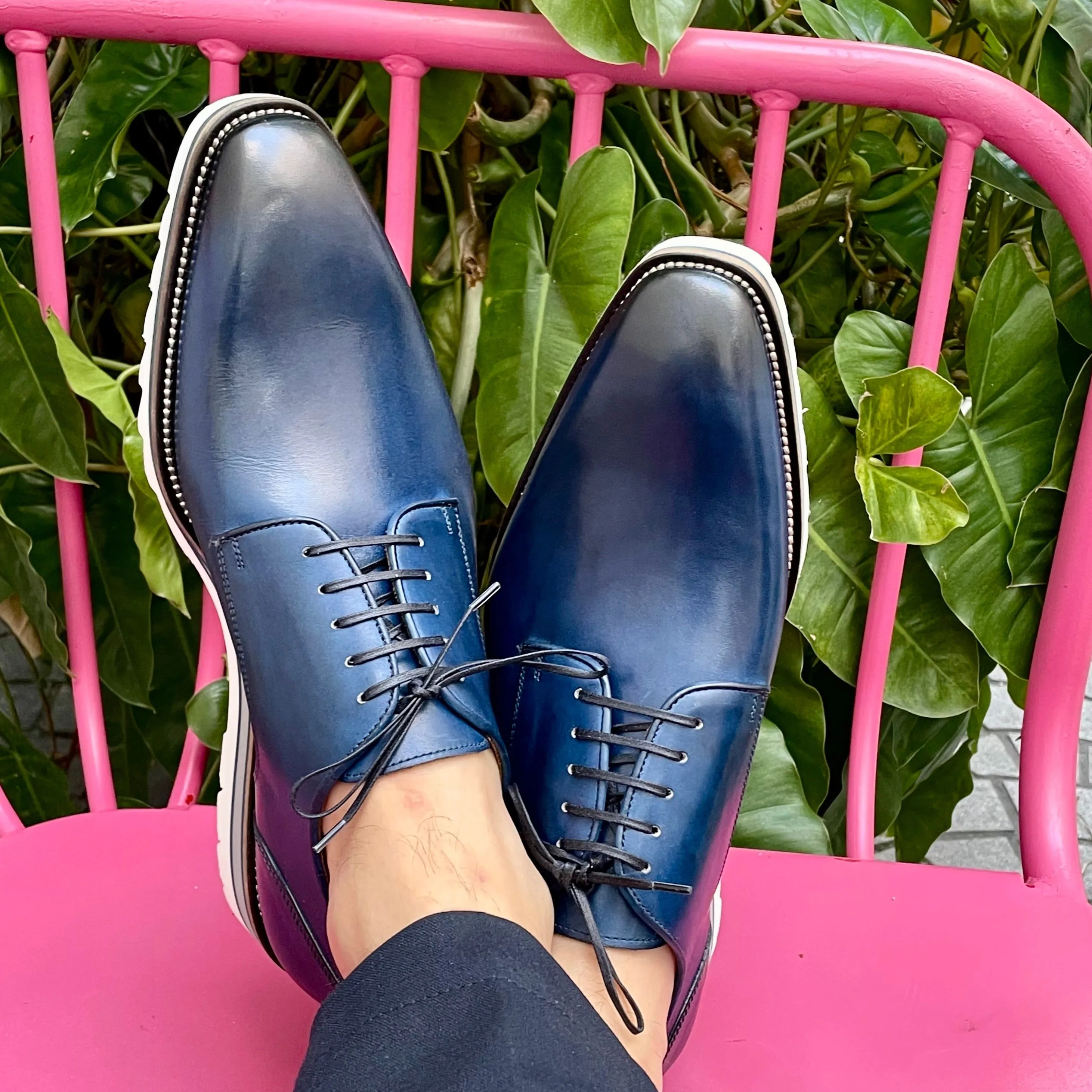 AMBERES SPORT JEANS LACE UP Minimalist Look