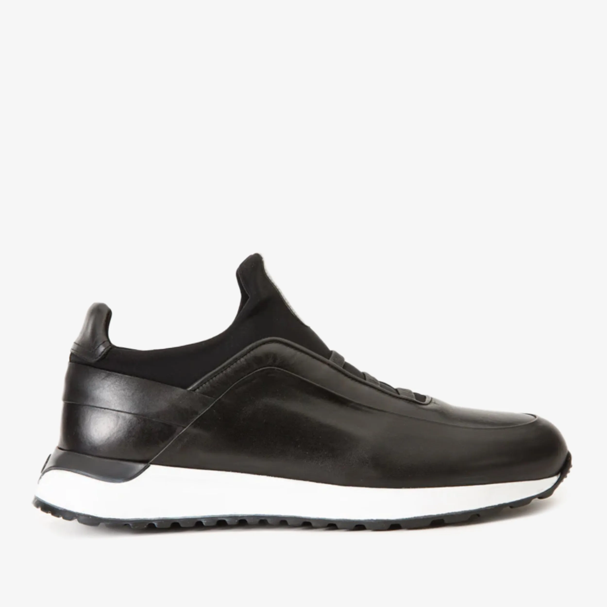 Hope Mood Cotton Base The Sonoma Black Leather Men Sneaker