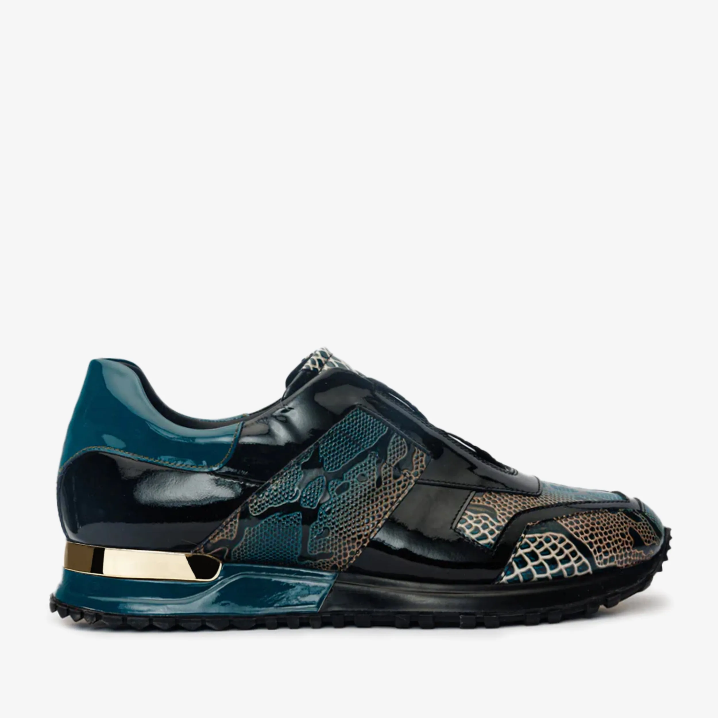 Cold Safe The Milano Snk Green Leather Men Sneaker