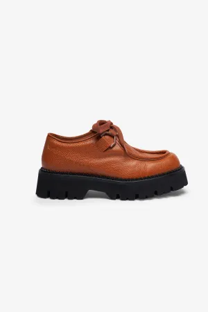 Dave Cognac Basket Leather Comfortable ankle