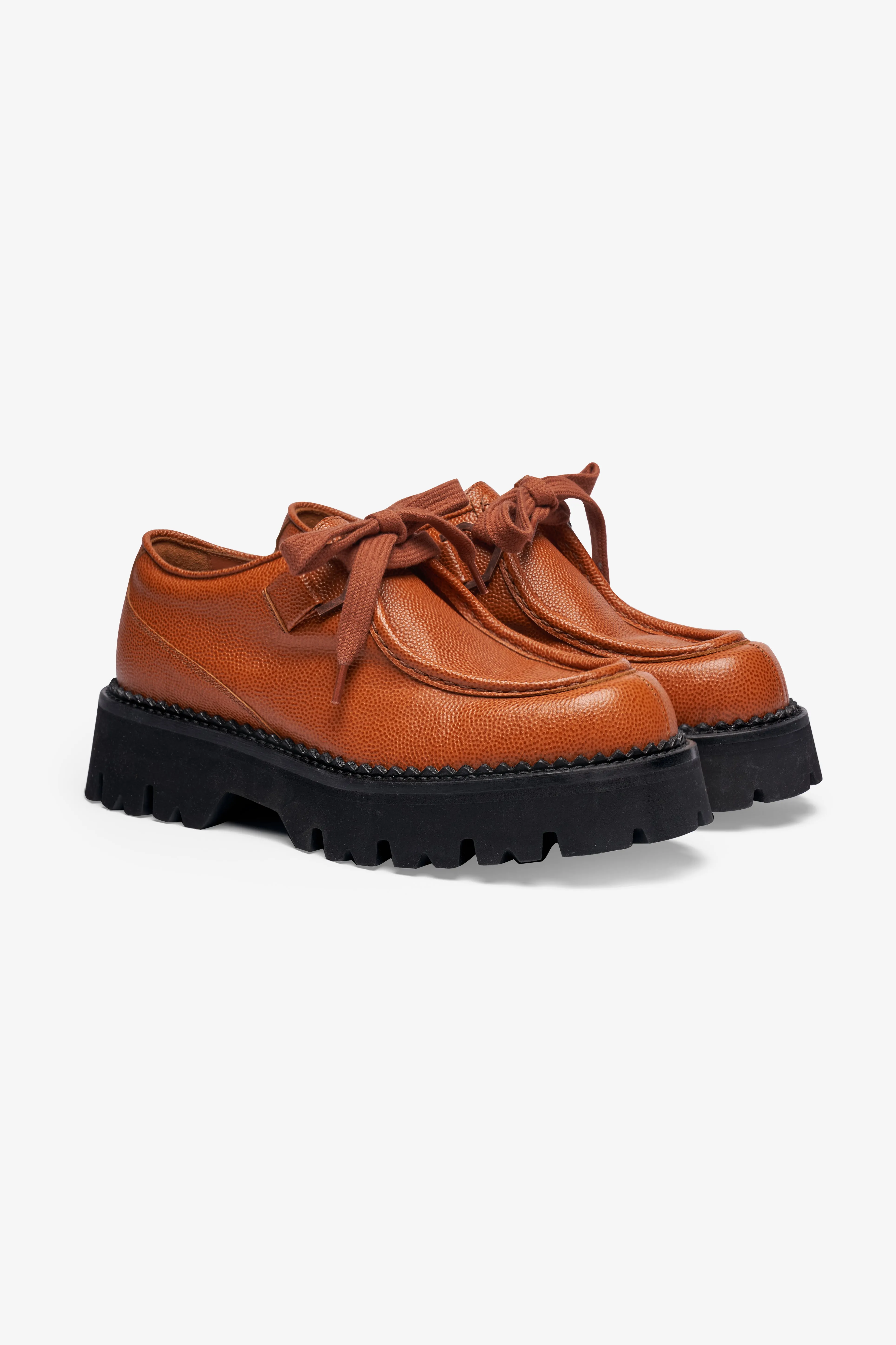 Anti Crack Dave Cognac Basket Leather