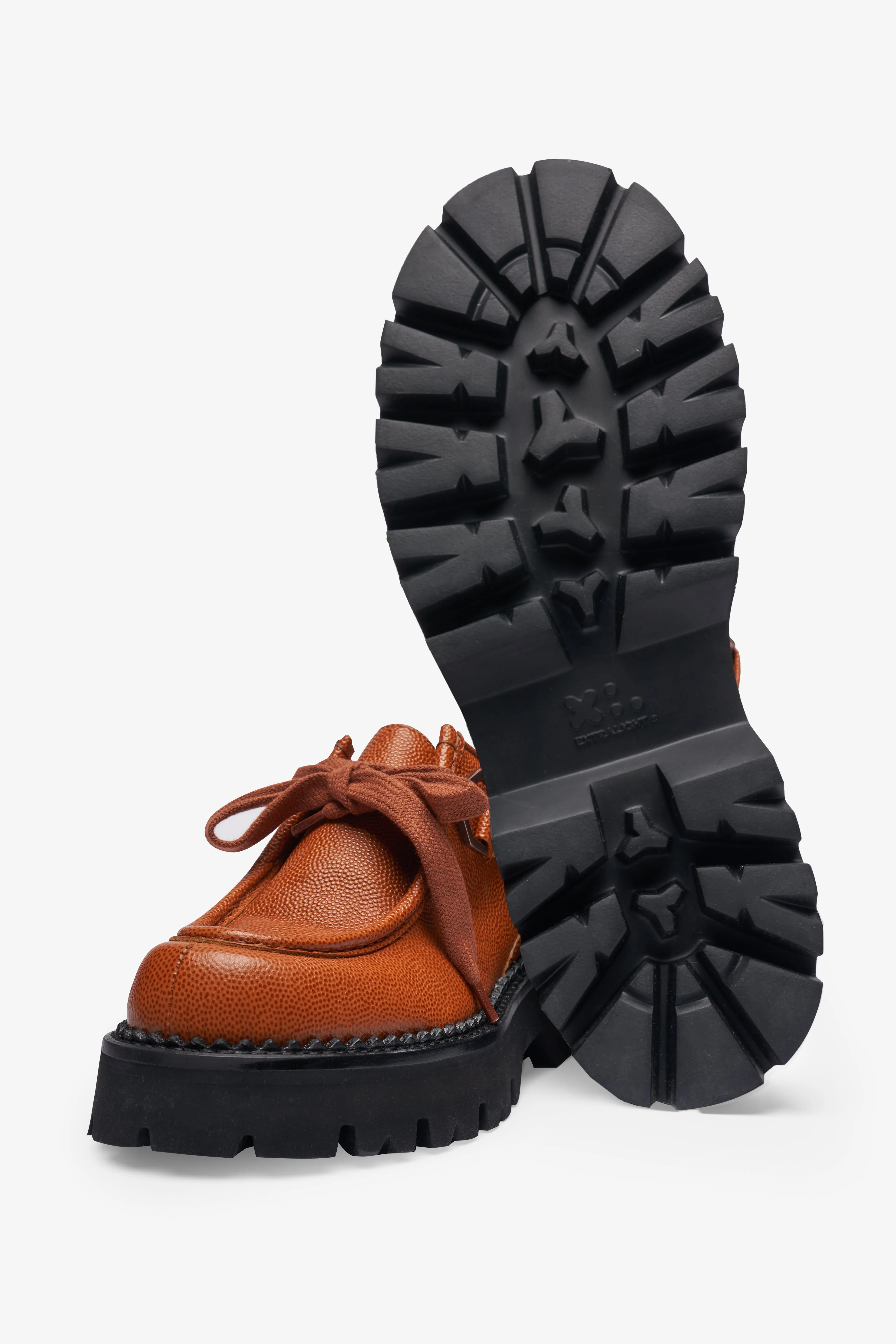 Anti Crack Dave Cognac Basket Leather
