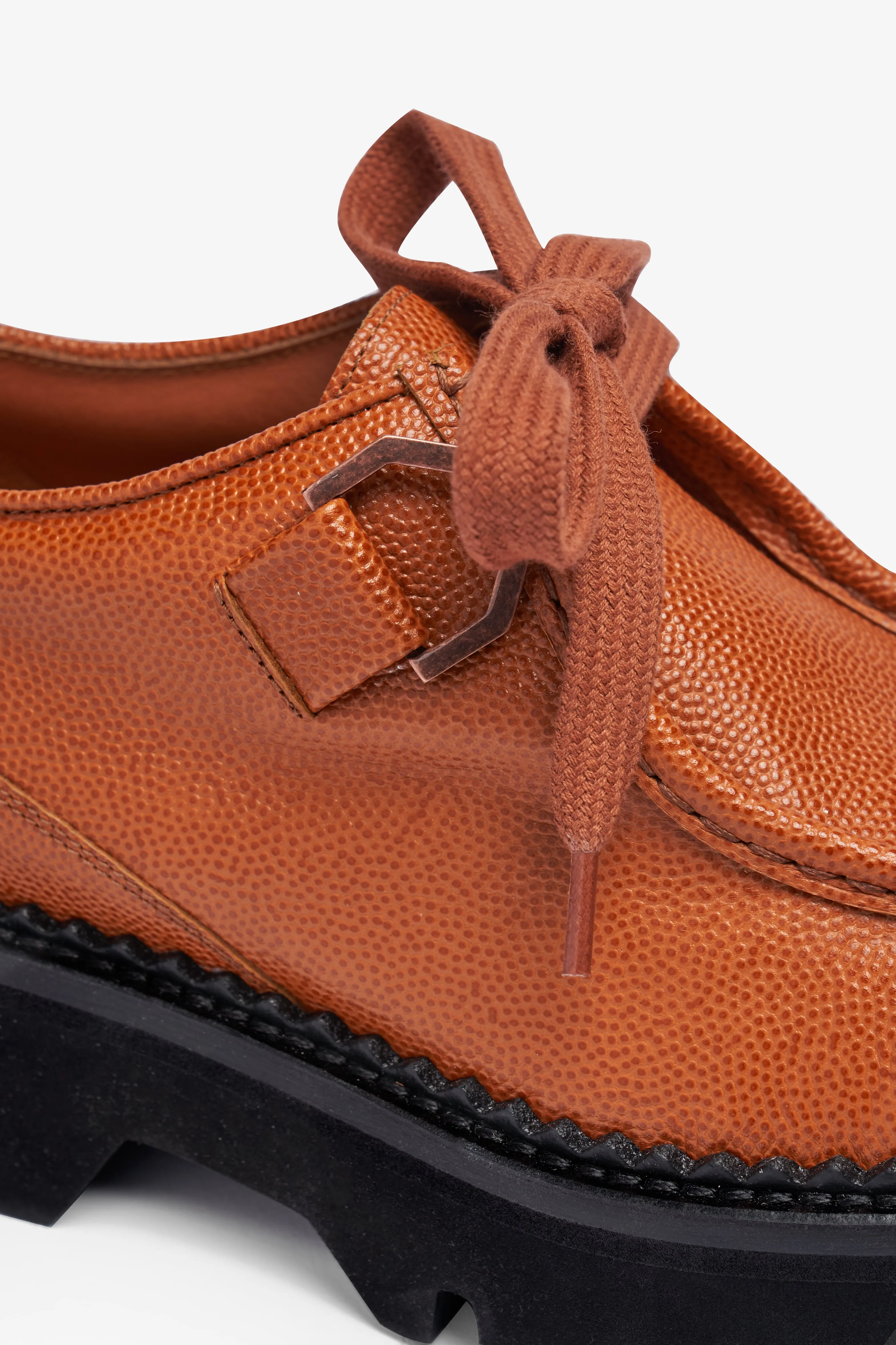 Anti Crack Dave Cognac Basket Leather