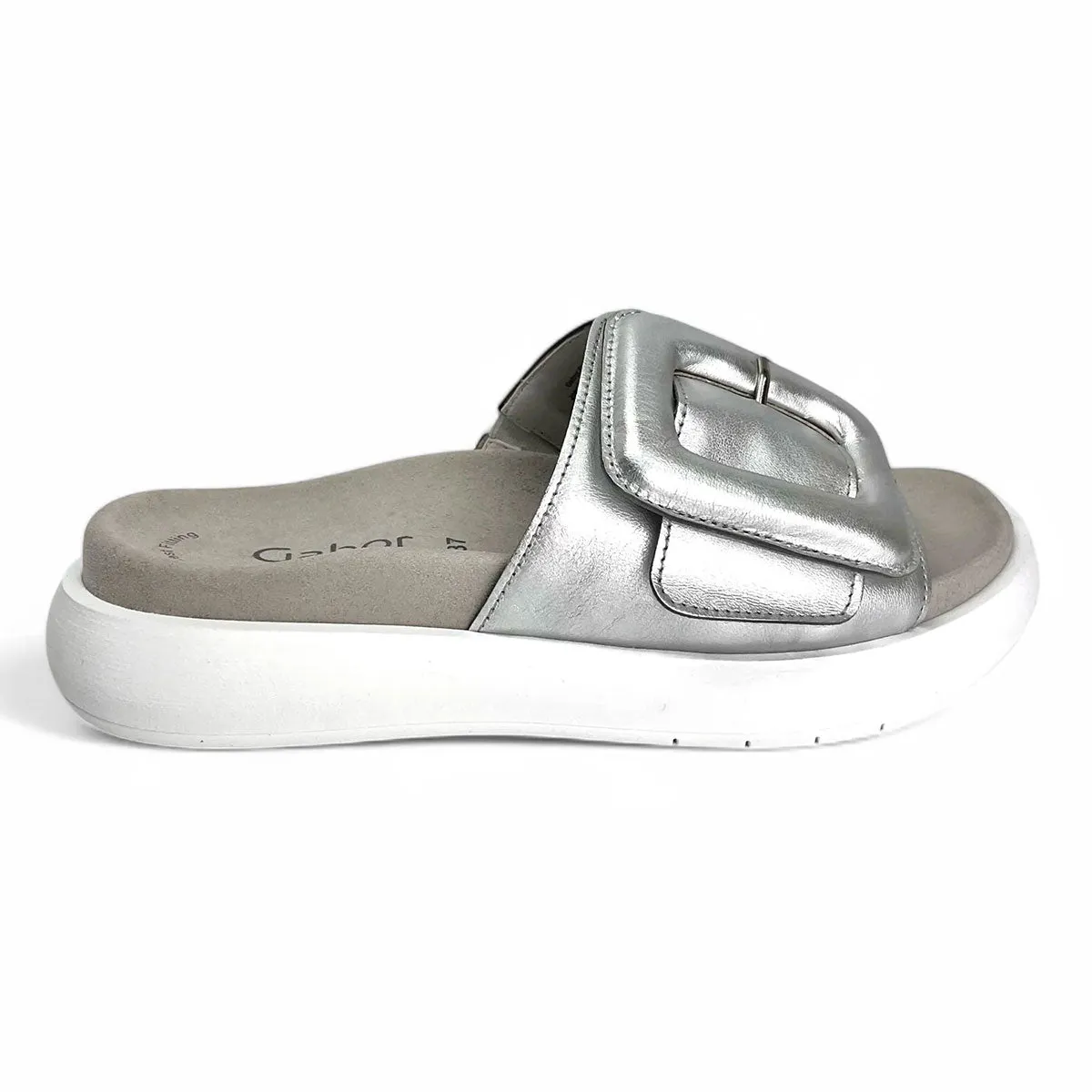 63.751 Metallic Heels Soft Memory Foam Heels