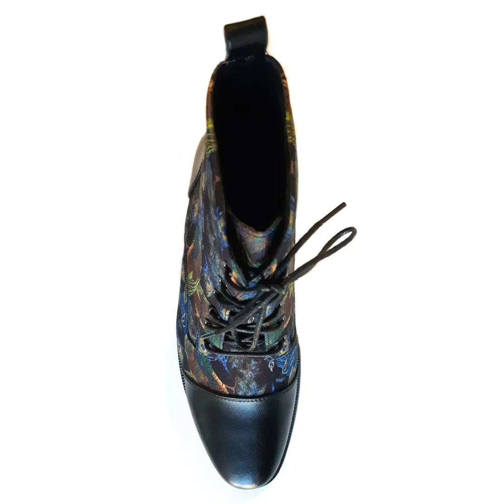 Antibacterial The Traveler's Toecaps in Blue Peacock