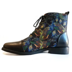 Cool Look The Traveler's Toecaps in Blue Peacock