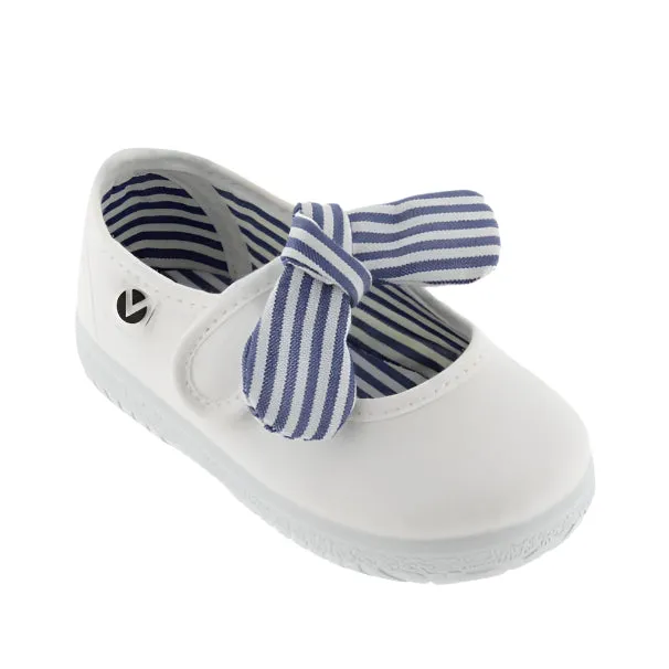 Victoria Girl's OJAL Canvas Mary Jane Shoes - Blanco Summer kids' fashion Kids' indoor shoes