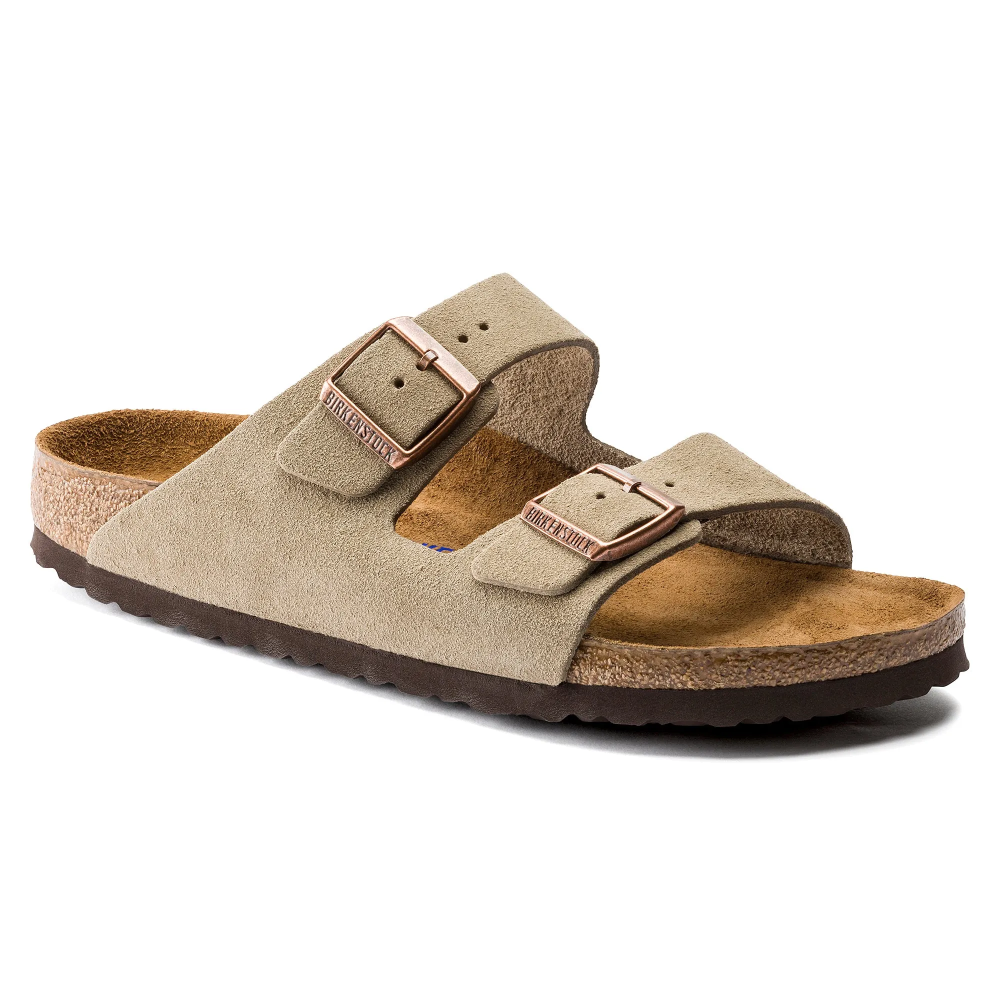Arizona Soft Footbed - Suede Leather Soft Cushioned Footwear