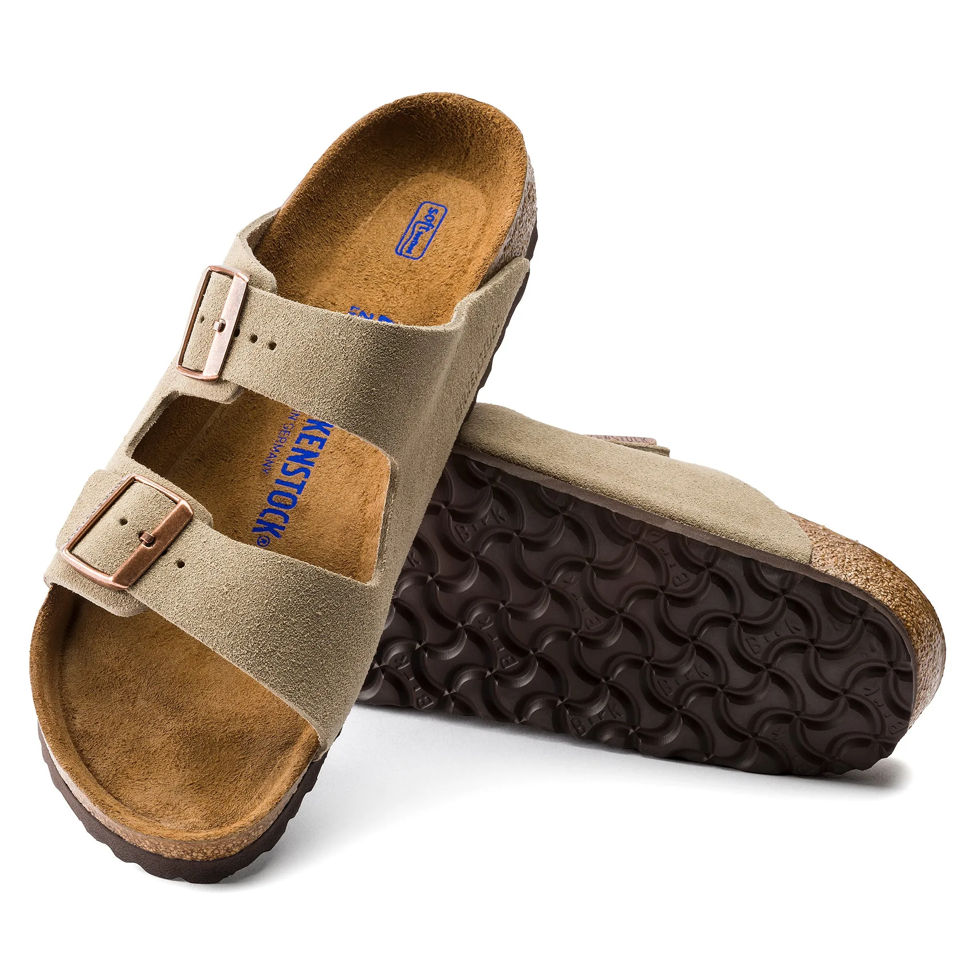 Arizona Soft Footbed - Suede Leather fashionable footwear