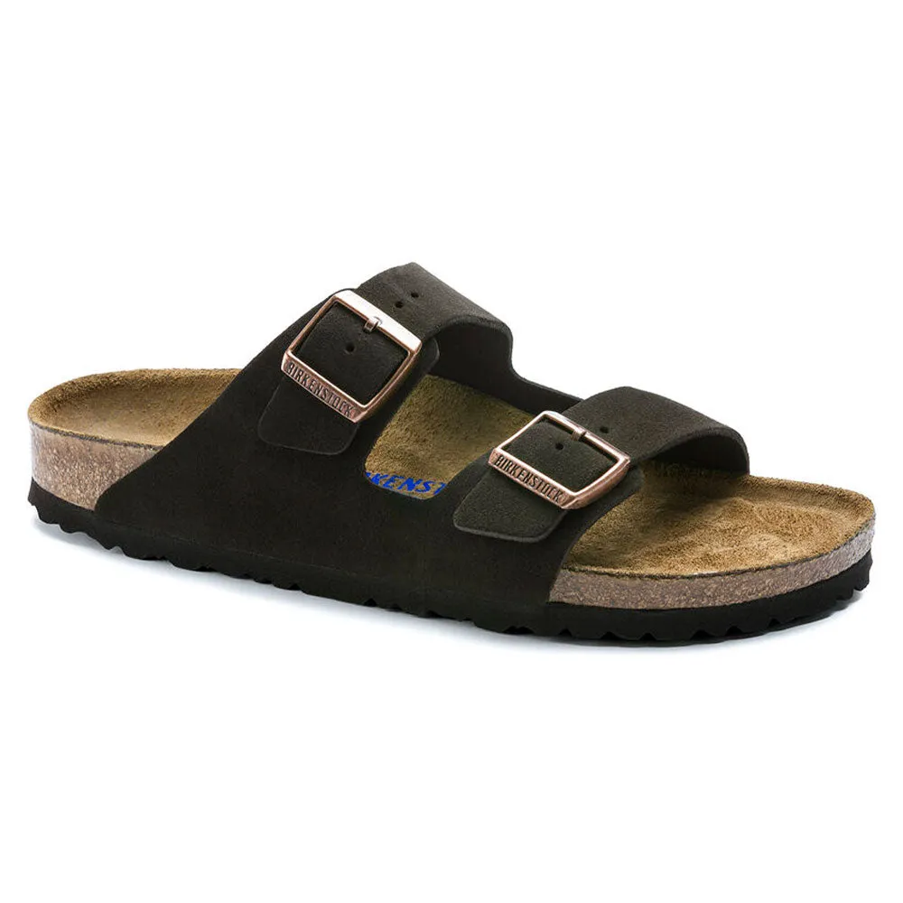 Birkenstock Arizona Soft Regular Unisex Womens Shoes Mocha