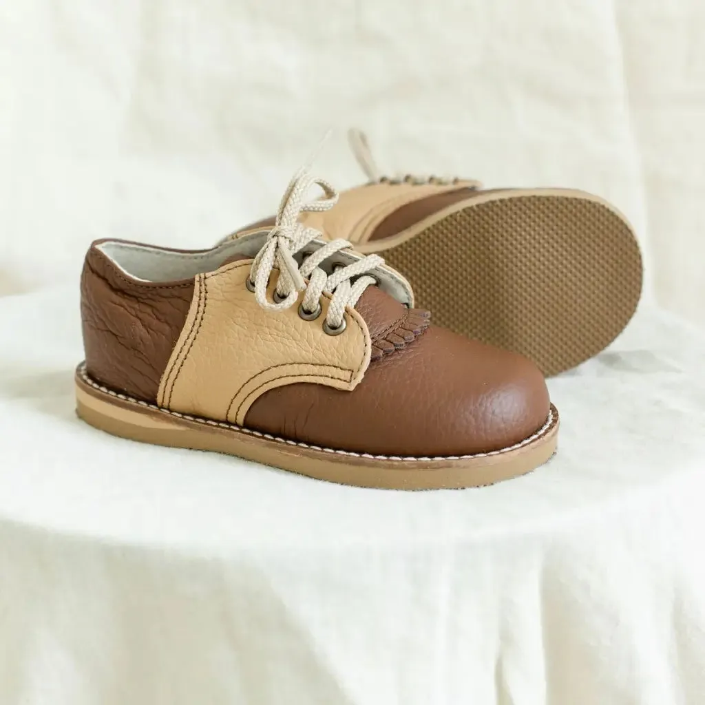 Artie Saddle - Chocolate/Camel Safe Transactions