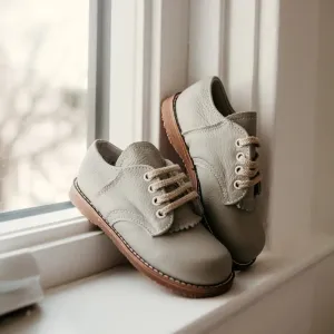 Kids' casual shoes Stretchable kids' clothes Artie Saddle - Dove Grey