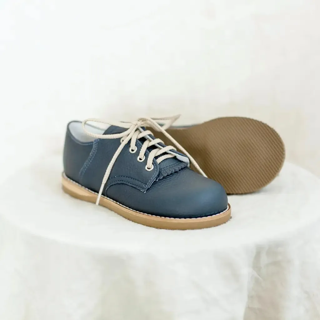 Artie Saddle - Navy Toe Protection