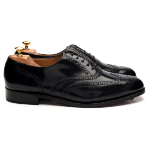 Stylish Walks 'Albert' Black Leather Oxford Brogues UK 11.5 G