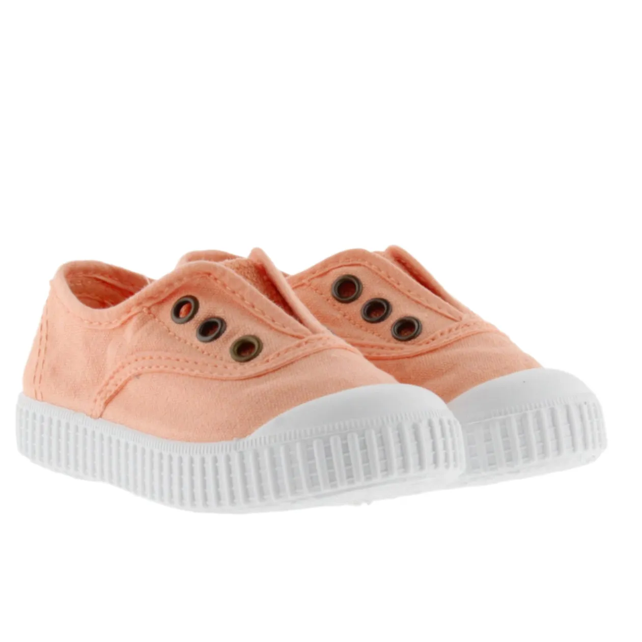 Boys' specific shoes Lace - up kids' shoes Victoria Girl's Inglesa DREC Canvas Trainers - Coralina